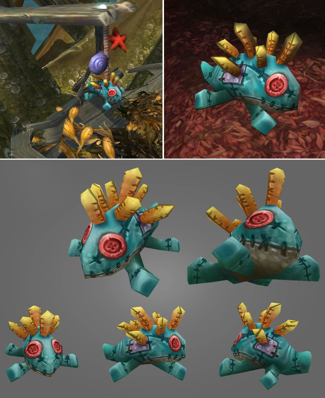 Murloc Mobile Plush — Marco Sipriaso