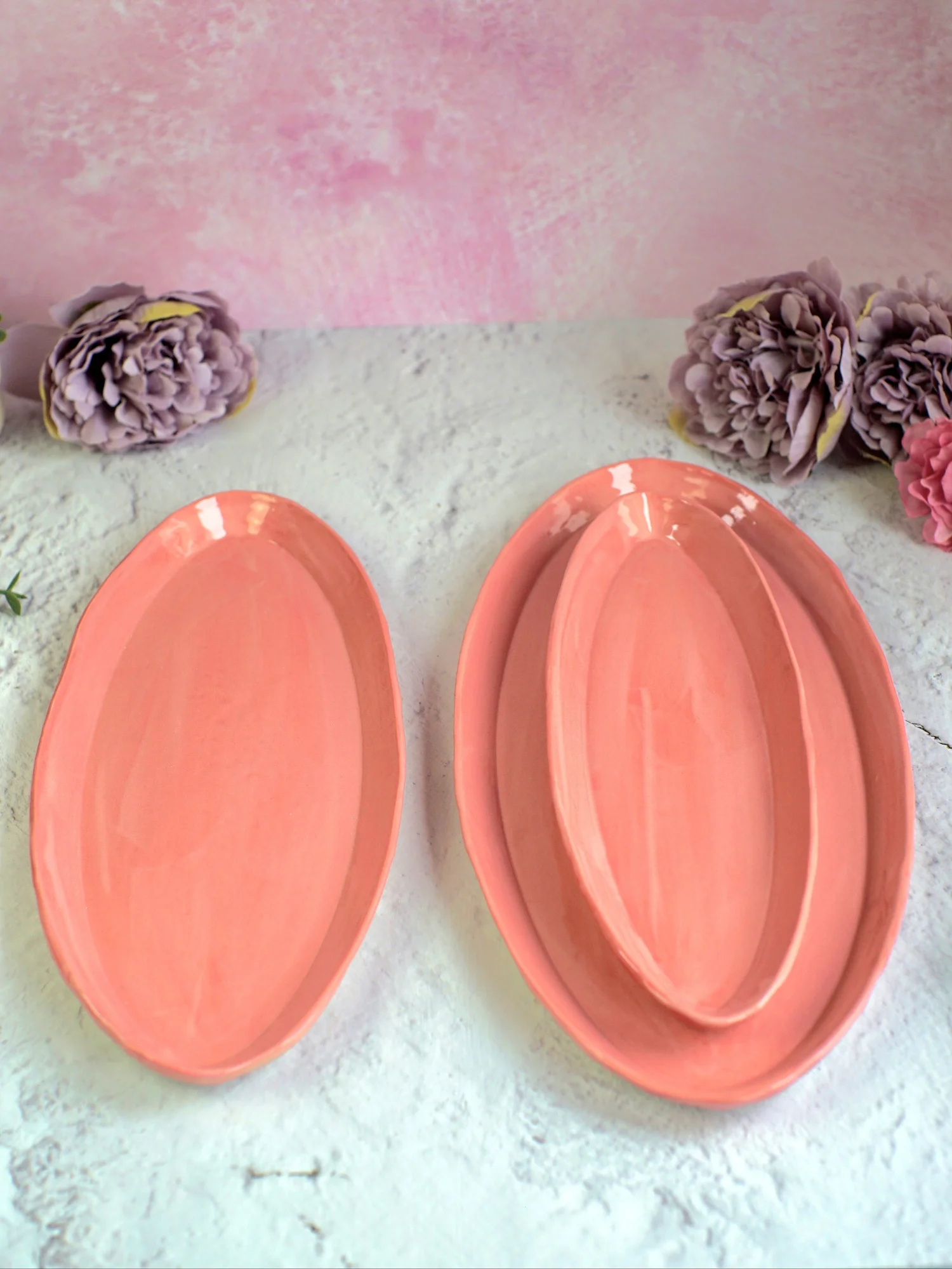 Oval Platter Covered Serving Dishes Oval Serving Platter (Light