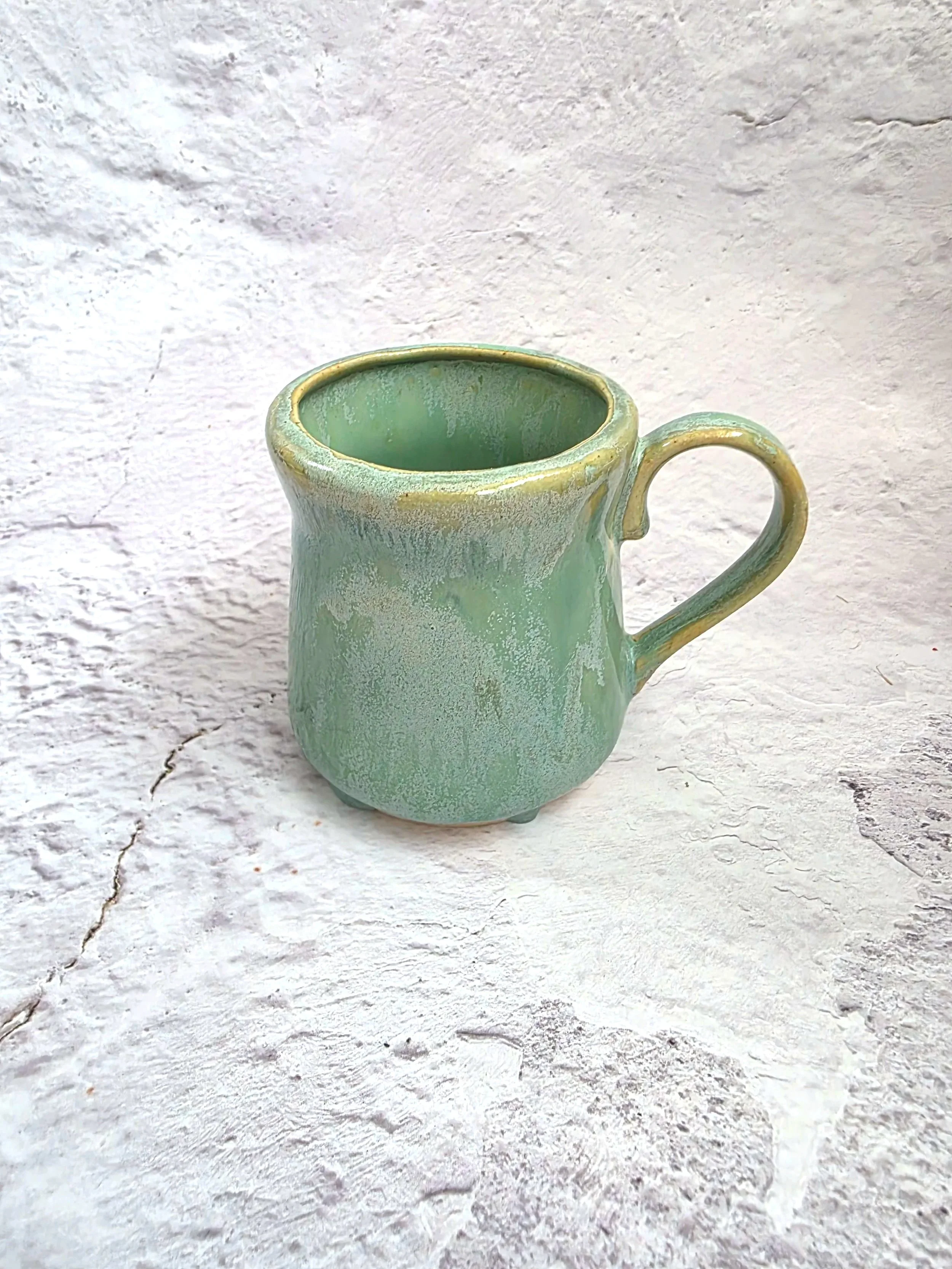 SALE Ceramic Mug - Aqua 2