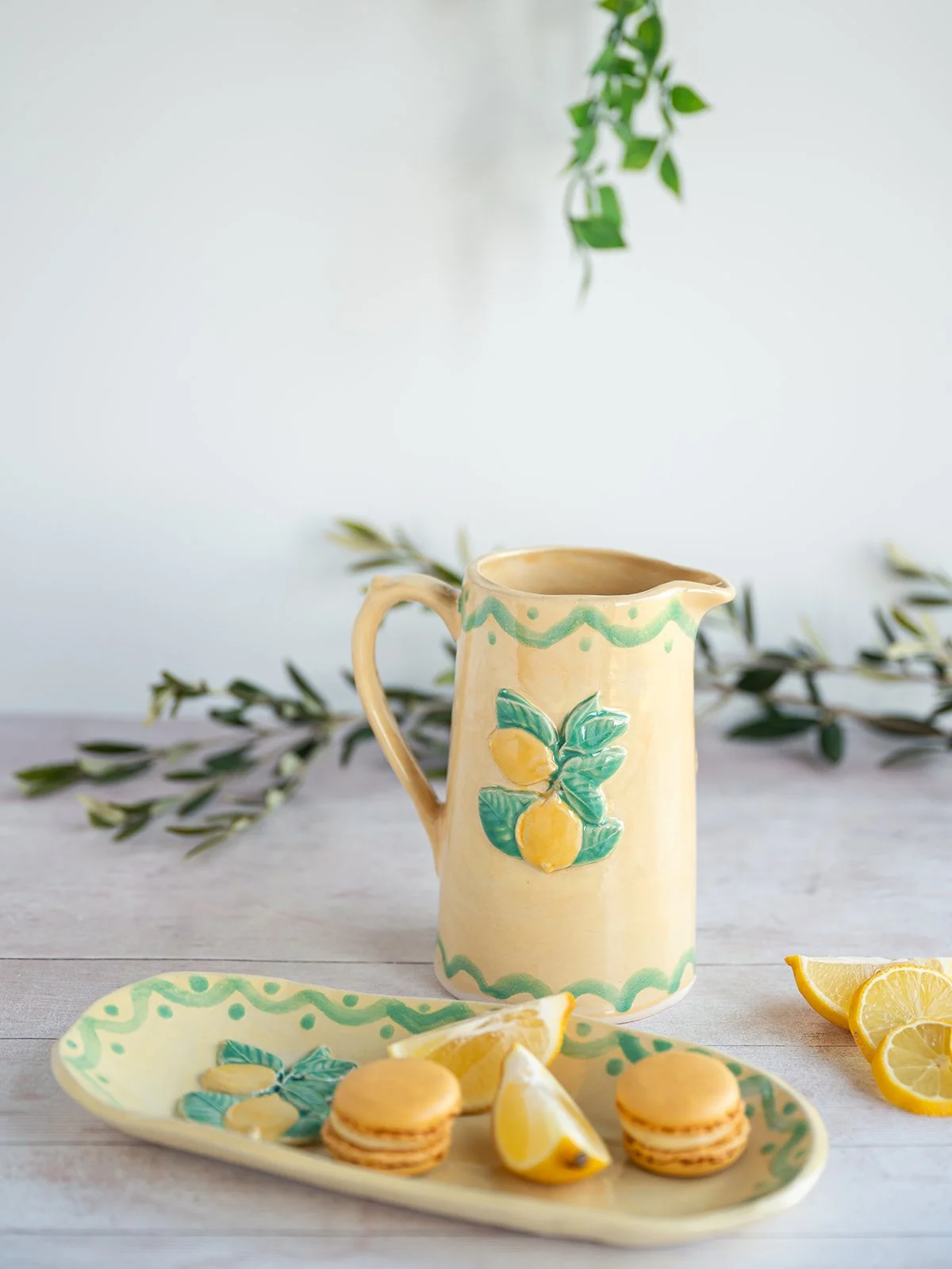 Handcrafted Ceramic Jugs - 'Lemons'