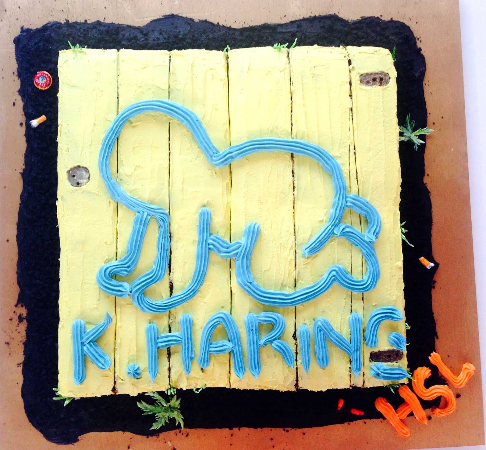 Keith Haring Cake, 2014