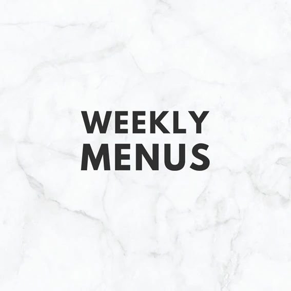 Our menus are ready for the week ahead ! 

We are focusing on dishes that are good for your gut health for the entire week. 

We'll also be taking donations for Cancer Research UK this Monday and Tuesday. 100% of all donations will go towards the eff