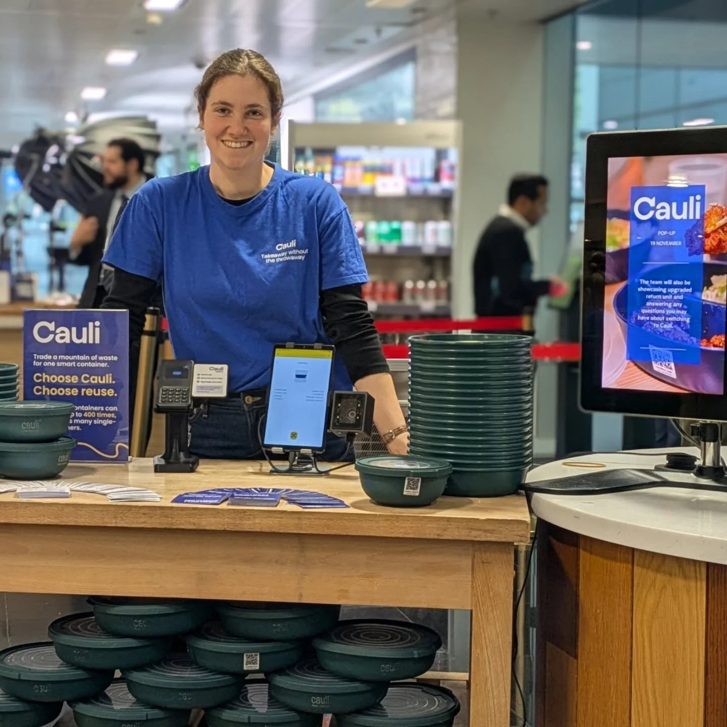 Double the Caulicoins, double the good vibes! ✨
Join our reusable container scheme at today&rsquo;s Cauli pop-up and snag 2x your sign-up coins.
Refill, reuse, repeat. 🌍💚