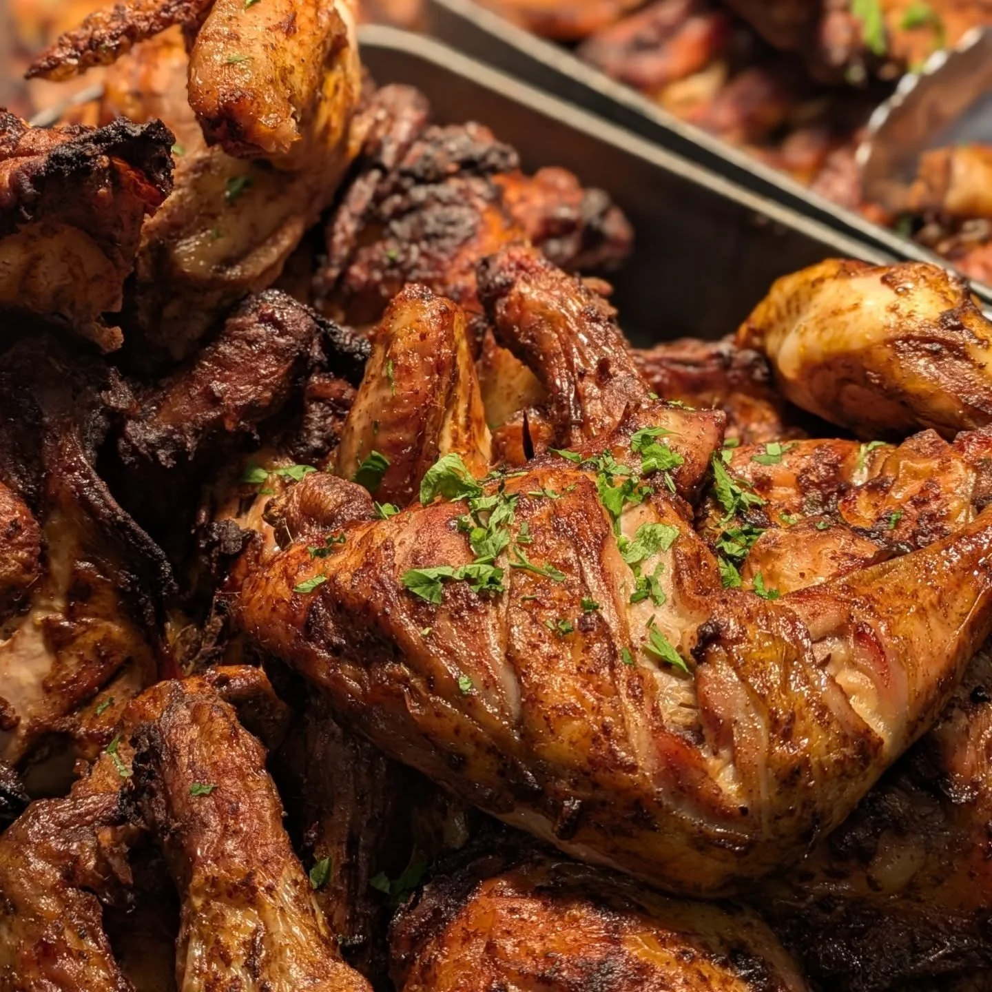 Turn up the heat at Cluck Me 🔥 Jerk chicken, jerk pork belly, and jerk bean patties- flavour that hits different.