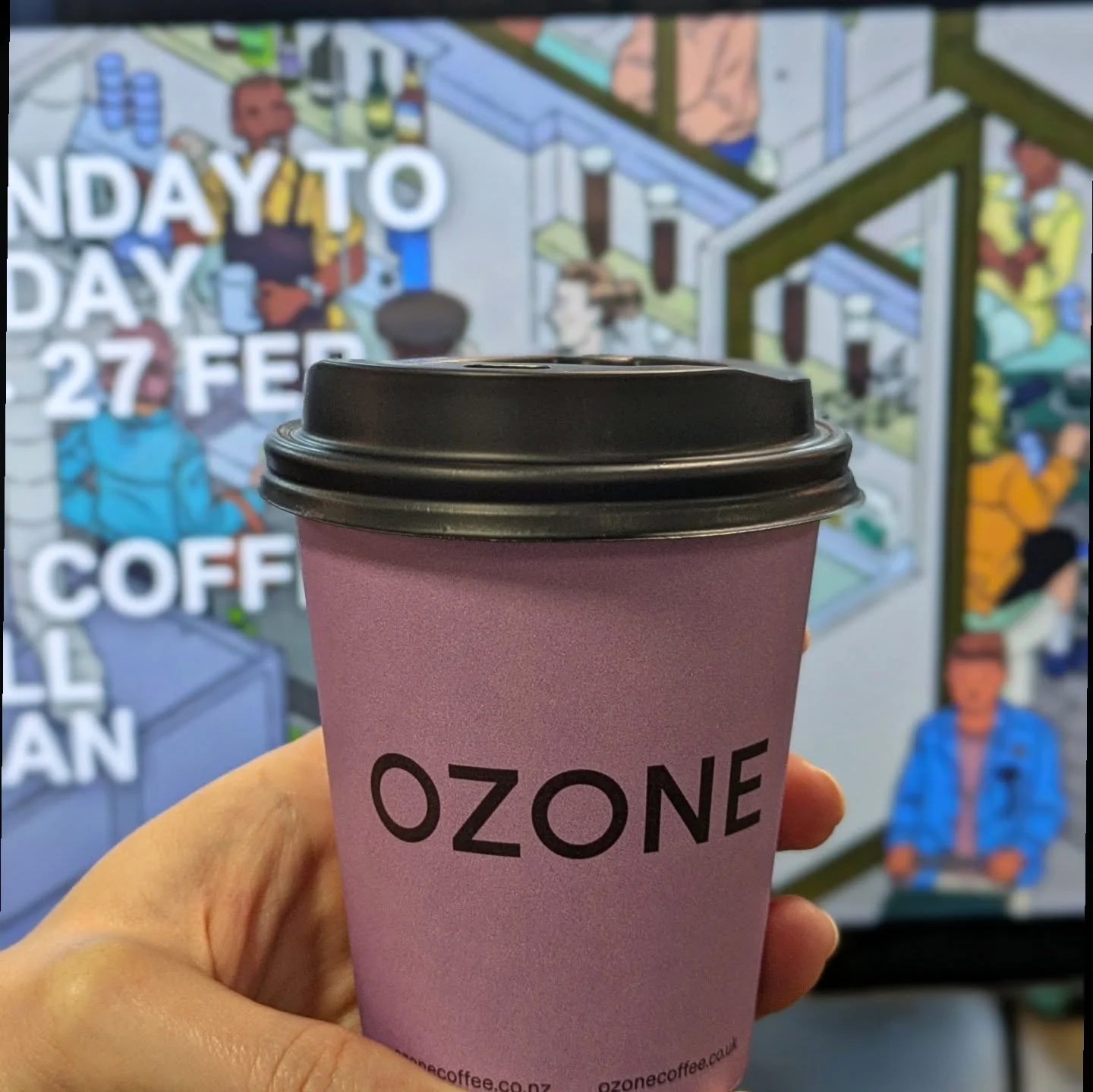 🌟 Ozone is taking over our Upper Ground coffee bar 🌟

This week, your coffee ritual gets an upgrade ☕️
Join us Monday &amp; Tuesday for an exclusive Ozone Coffee experience - think special tastings, exciting giveaways, and 50% off all hot coffee an