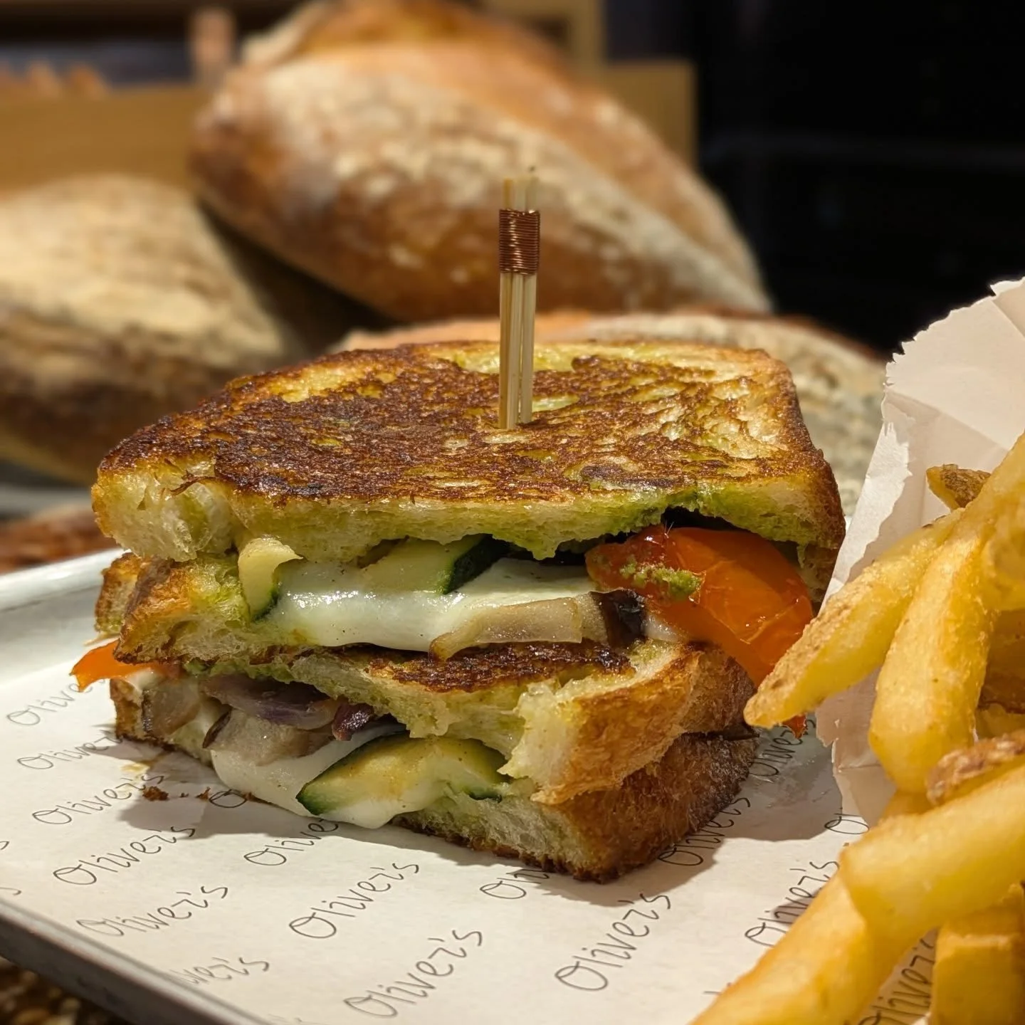 Celebrating Sourdough Bread Day the delicious way at Oliver&rsquo;s 🥖✨

Head over to Oliver's Choice counter and pick your perfect sourdough sandwich- go for the grilled chicken &amp; lettuce, or keep it veggie with roast vegetables, pesto &amp; moz