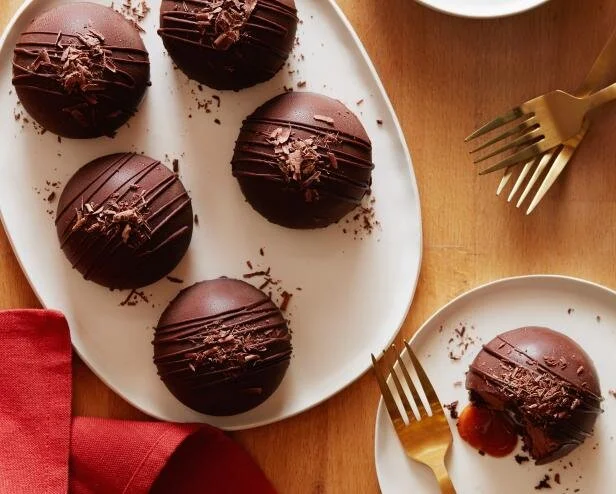 Chocolate-Caramel Domes