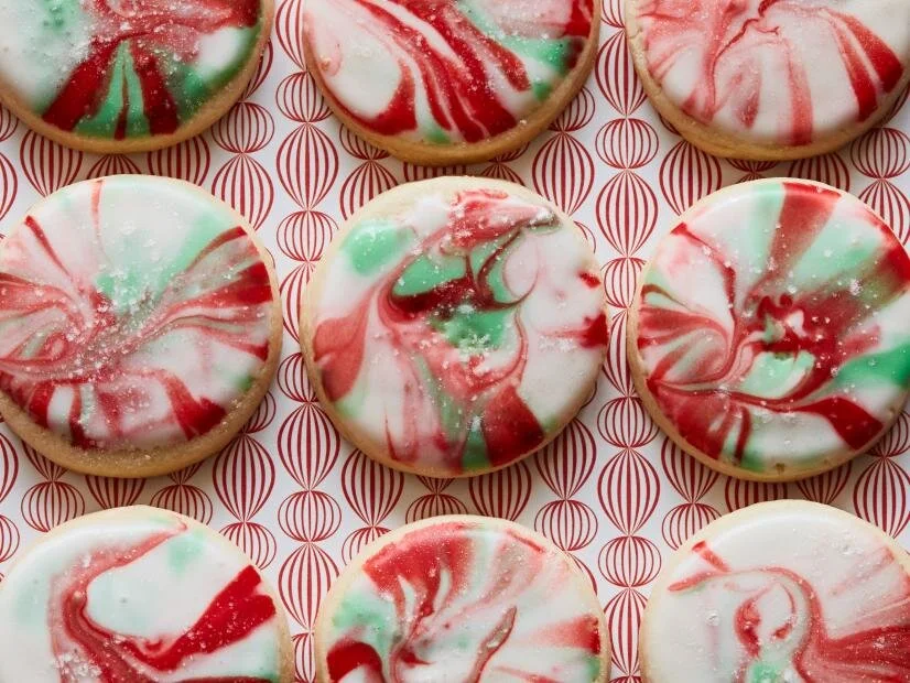 Holiday Swirled Sugar Cookies