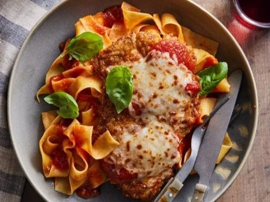Parmesan-Crusted Chicken Parm