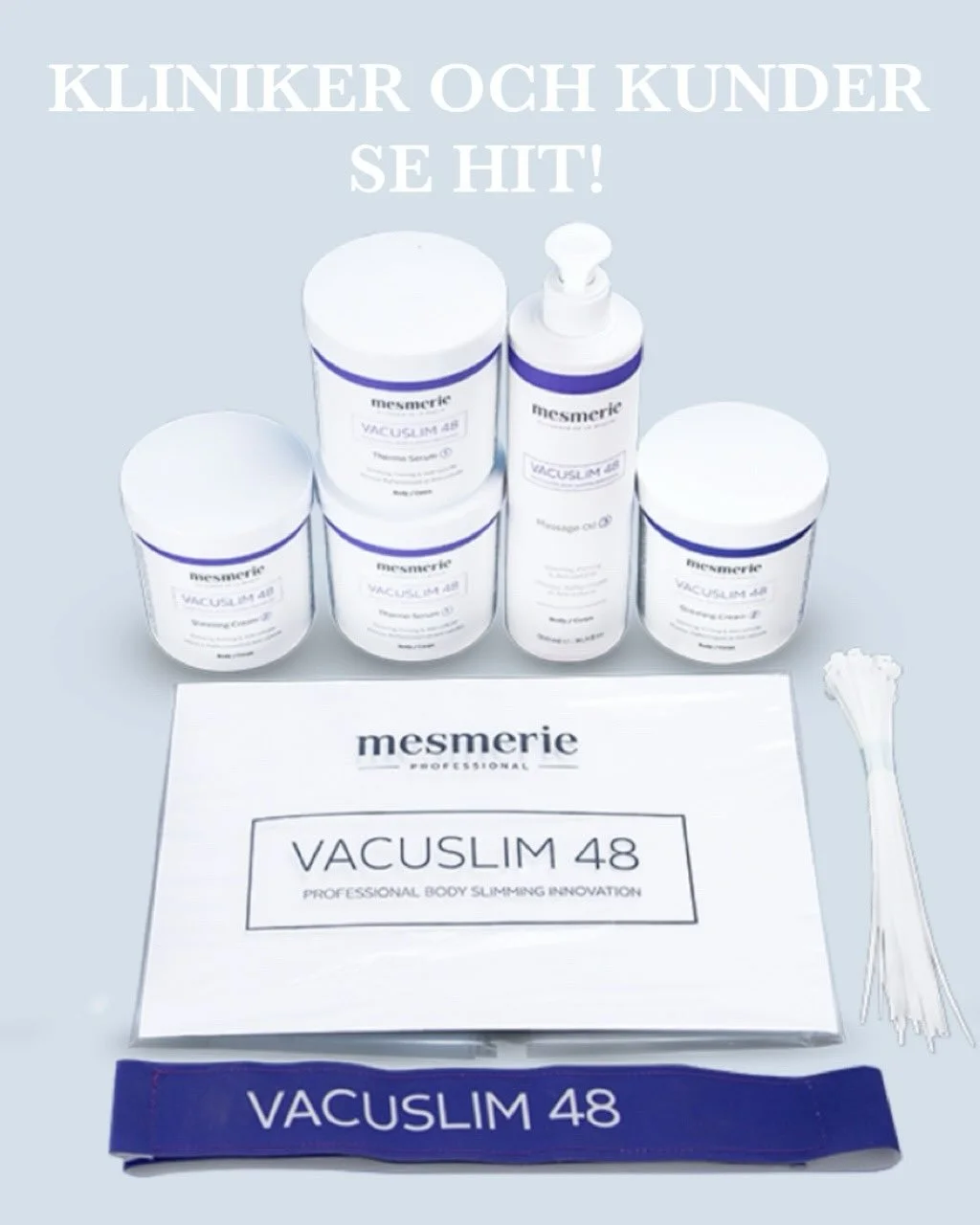 ✨ VI &Auml;R STOLTA DISTRIBUT&Ouml;RER AV VACUSLIM 48 ✨

P&aring; Bluhme Clinic &auml;r vi otroligt stolta &ouml;ver vara b&aring;de distribut&ouml;rer och &aring;terf&ouml;rs&auml;ljare av Vacuslim 48 &ndash; en behandling som verkligen levererar re