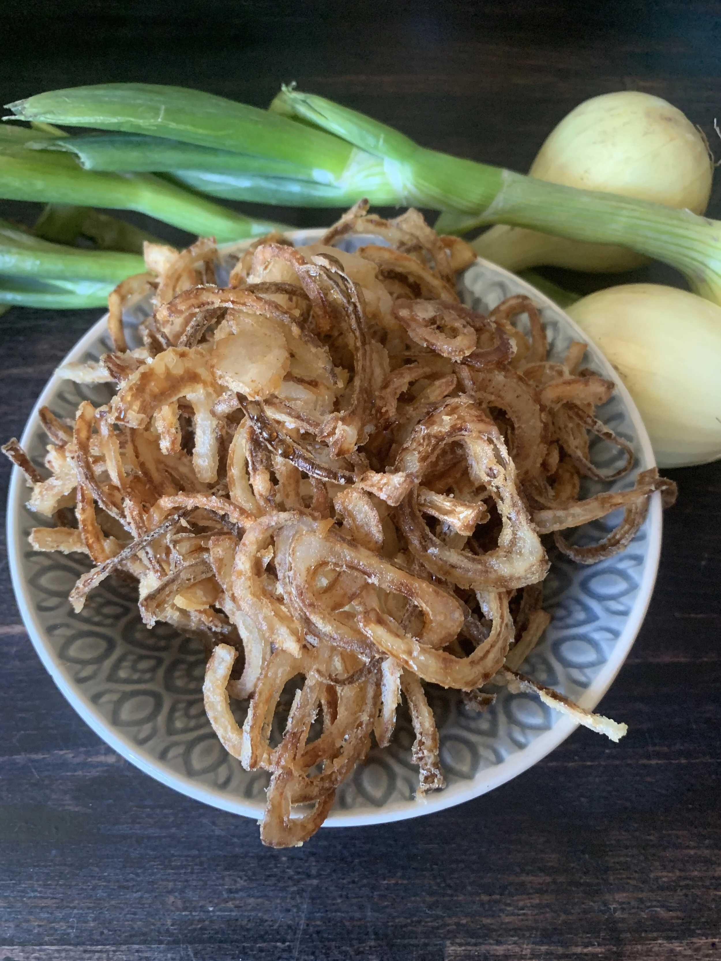 Hjemmelavede ristede løg