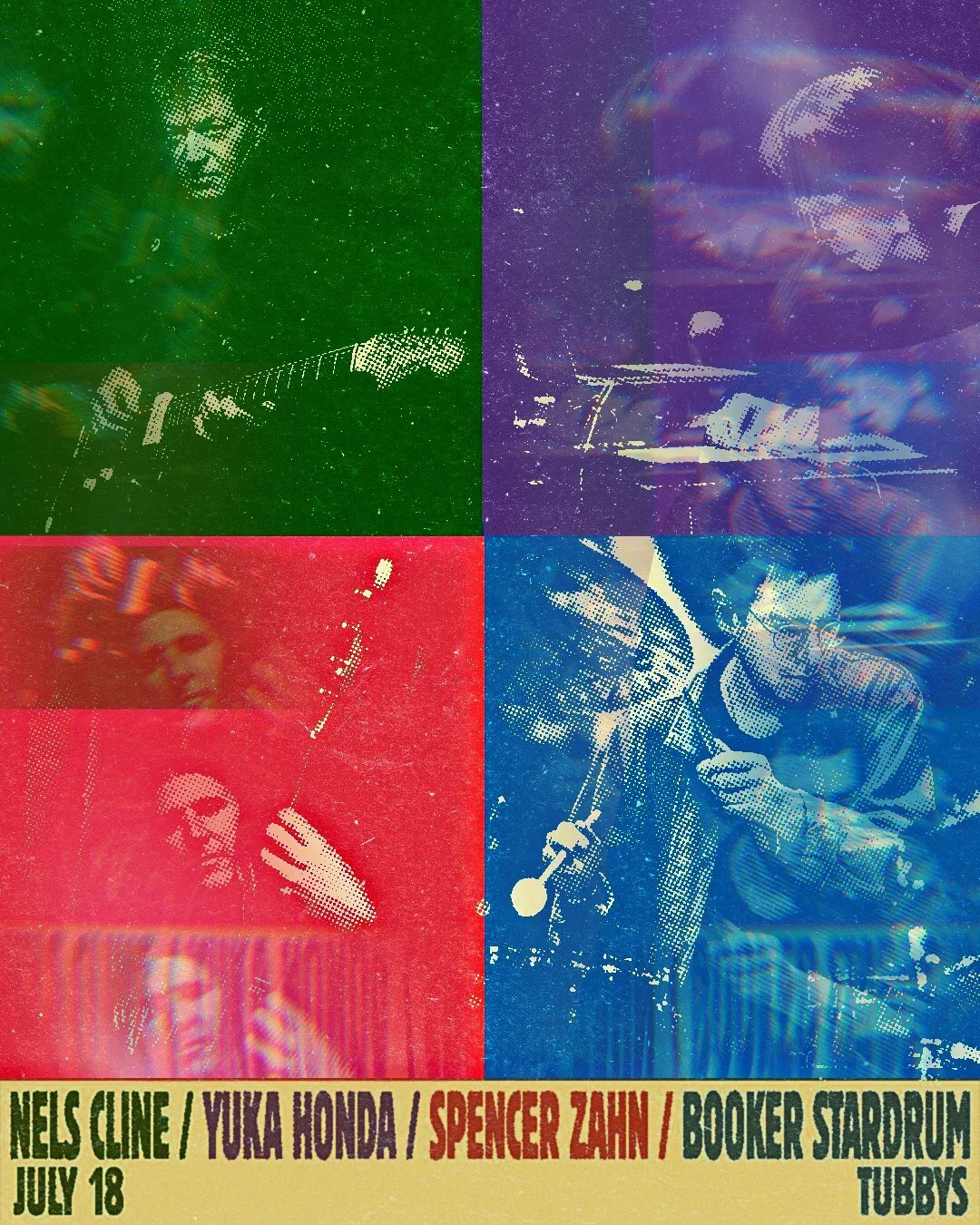 NELS CLINE / YUKA HONDA / SPENCER ZAHN / BOOKER STARDRUM