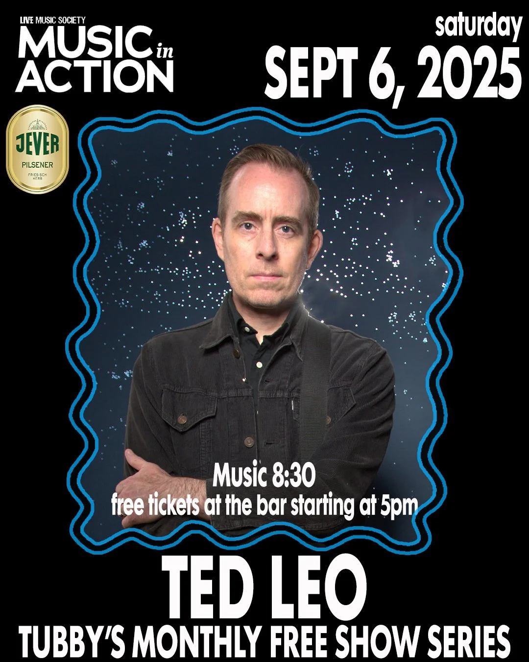 LIVE MUSIC SOCIETY PRESENTS: A TUBBY MONTHLY FREE SHOW SERIES with TED LEO (free)