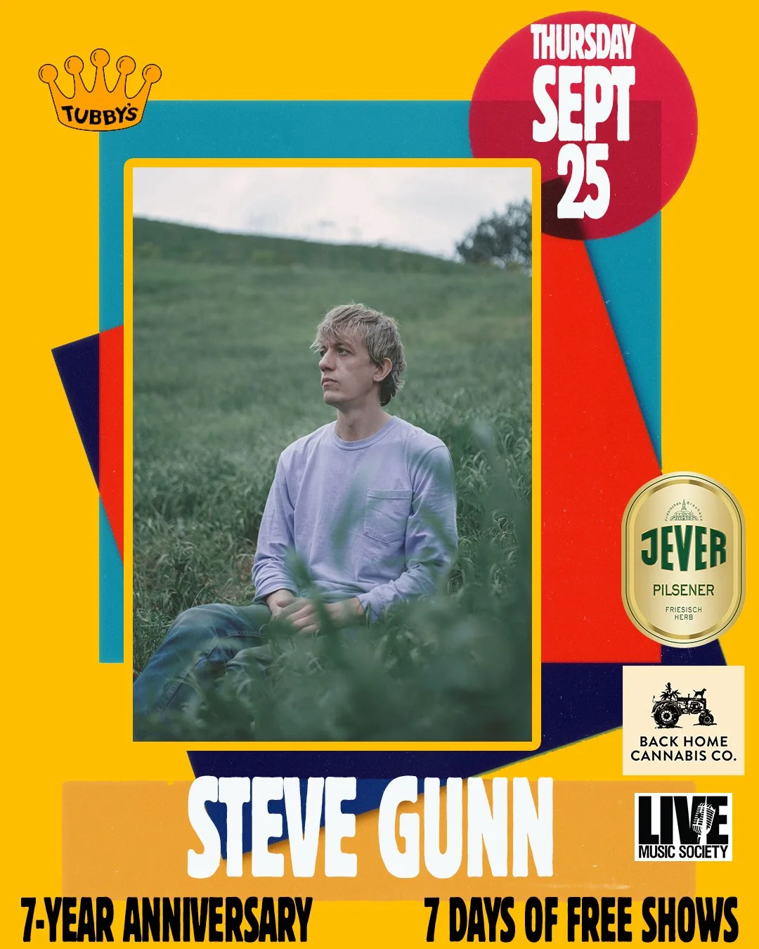 7-YEAR ANNIVERSARY / 7 DAYS OF FREE SHOWS DAY 4 - STEVE GUNN