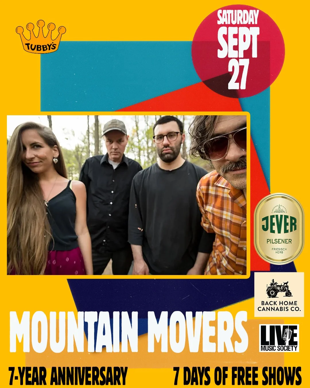7-YEAR ANNIVERSARY / 7 DAYS OF FREE SHOWS DAY 6 - MOUNTAIN MOVERS