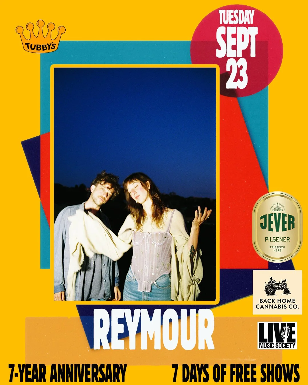 7-YEAR ANNIVERSARY / 7 DAYS OF FREE SHOWS DAY 2 - REYMOUR