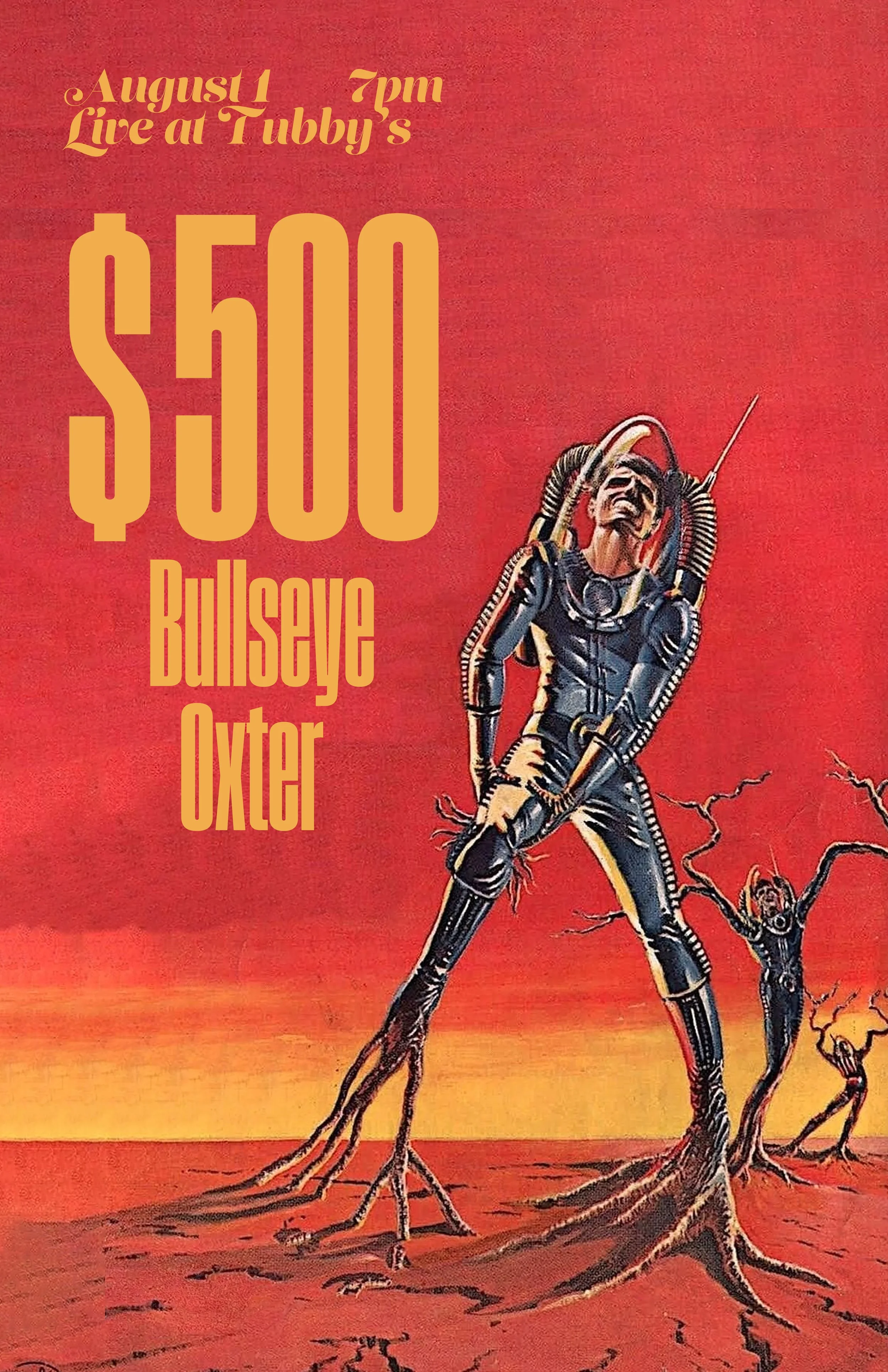 $500 + BULLSEYE + OXTER