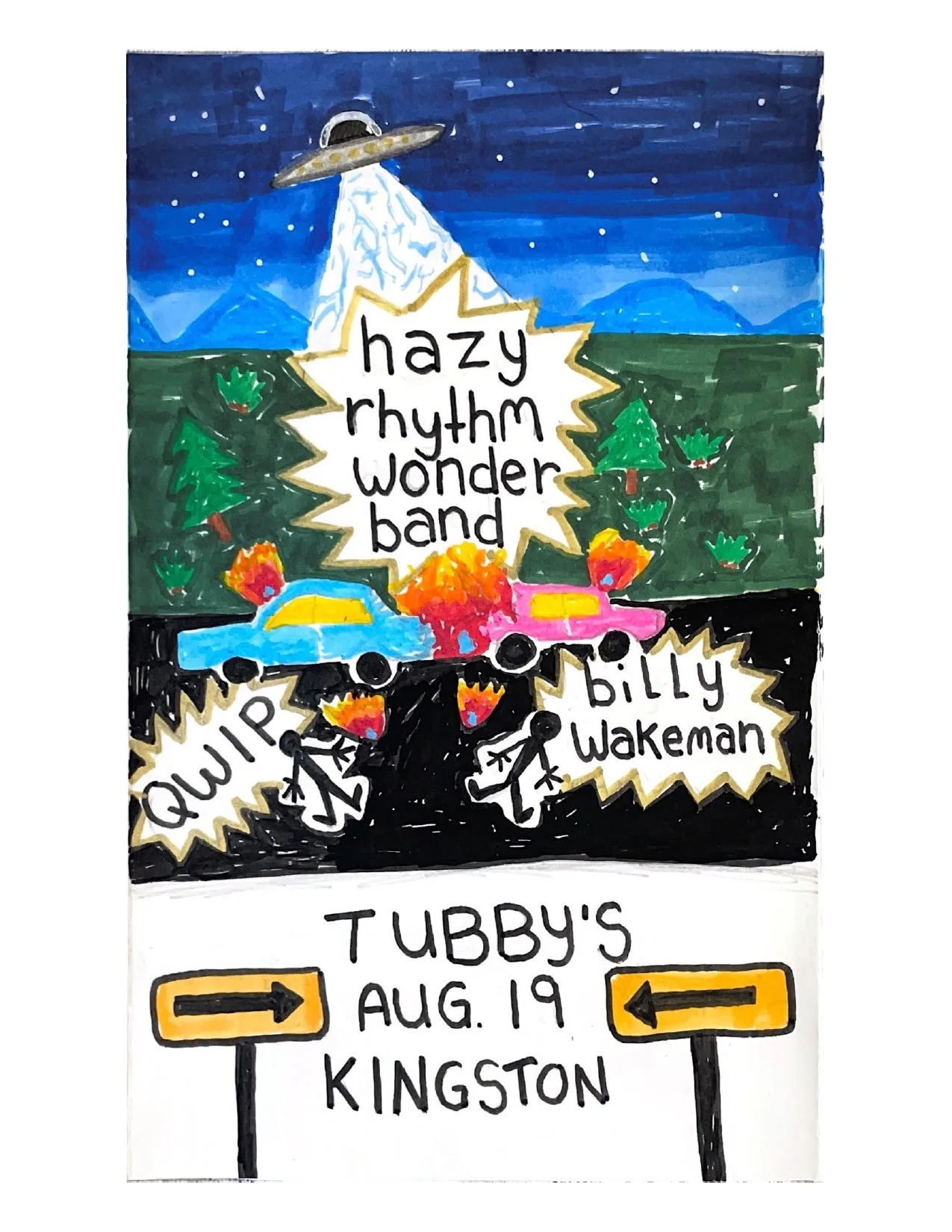 BILLY WAKEMAN + HAZY RHYTHM WONDER BAND + QUIP
