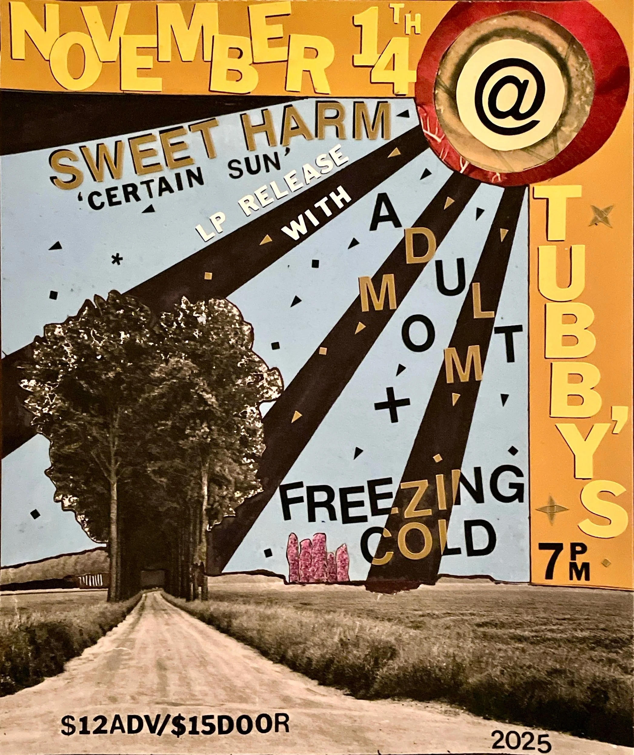 SWEET HARM (release show) + ADULT MOM + FREEZING COLD