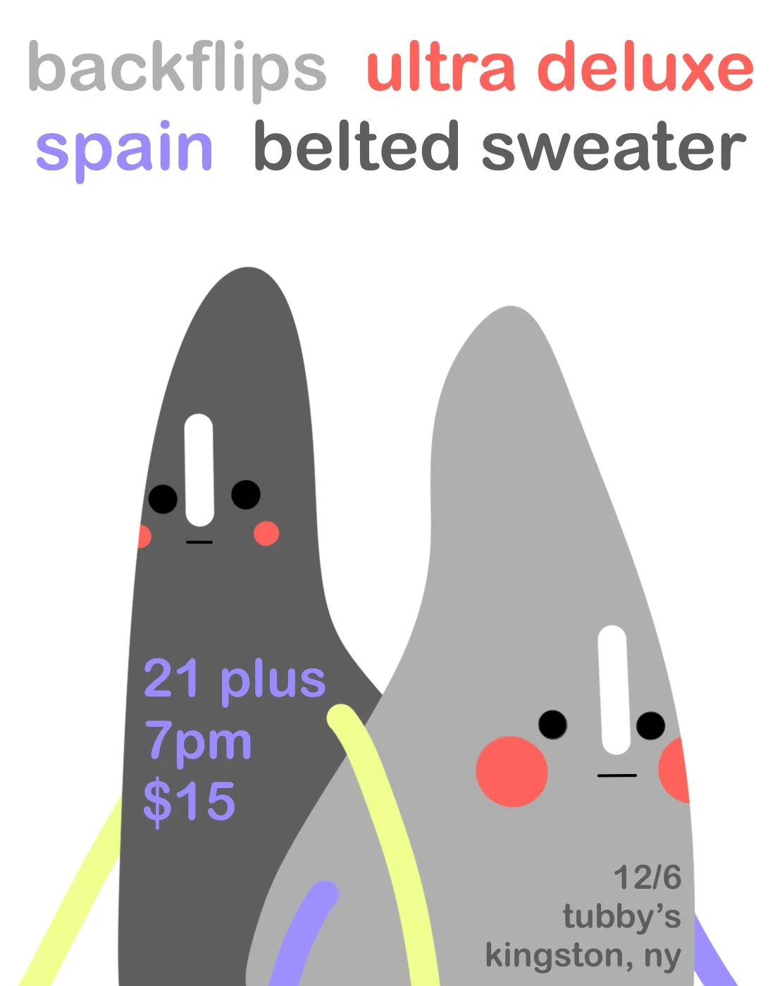 BACKFLIPS + ULTRA DELUXE + BELTED SWEATER + SPAIN