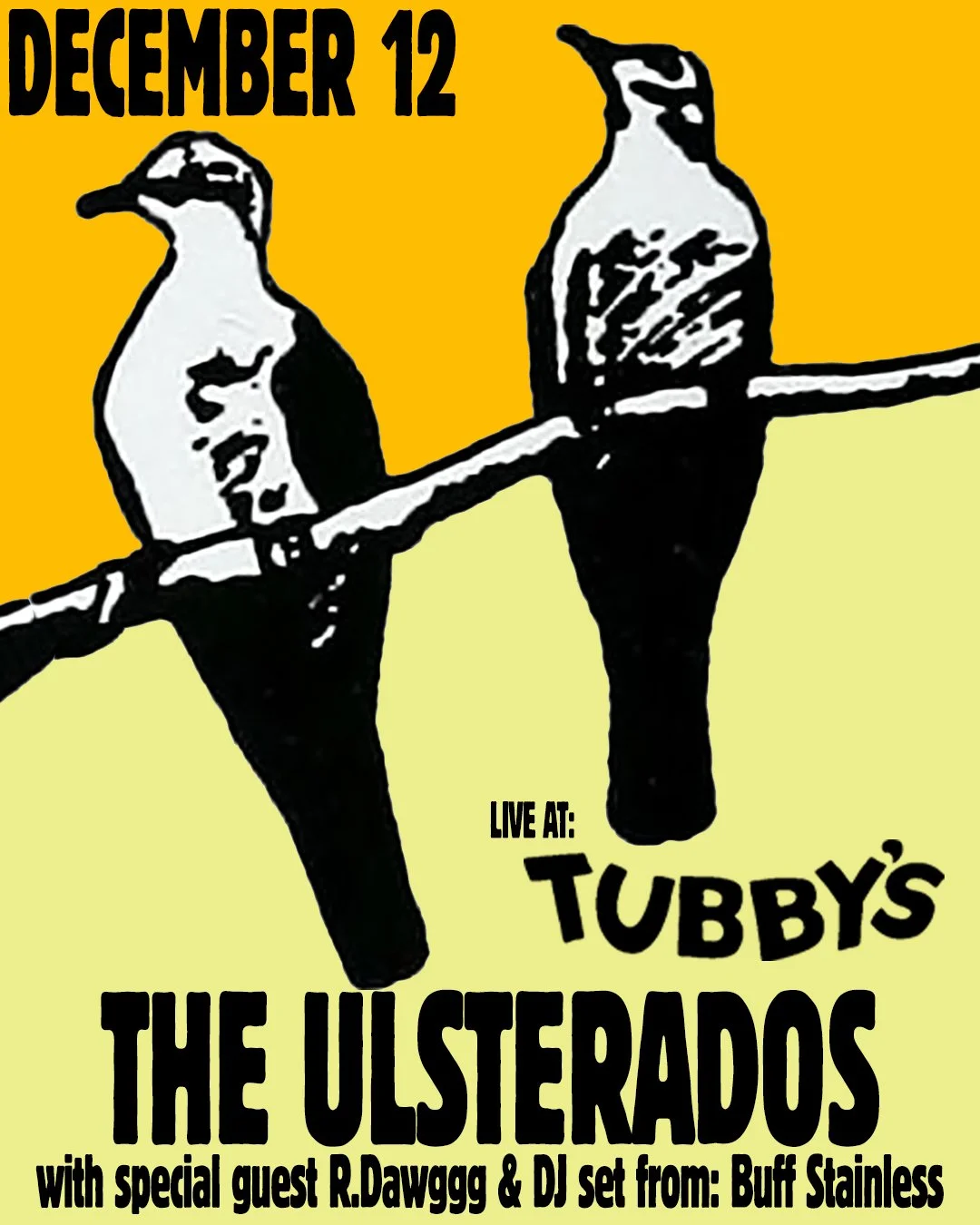 ULSTERADOS with special guest R. Dawggg DJ Adam