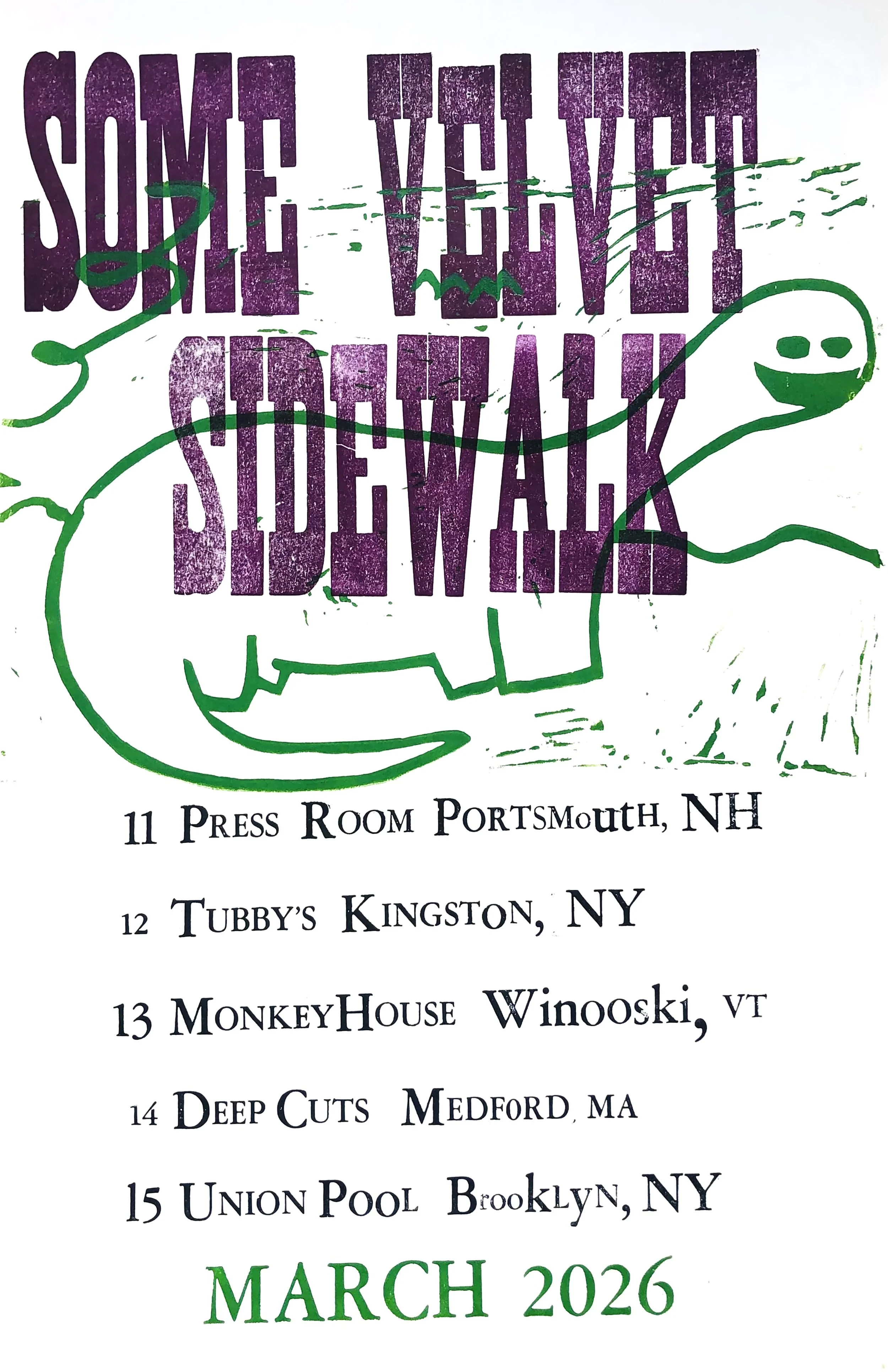 SOME VELVET SIDEWALK + DOMINICK &amp; THE FAMILY BAND + $500