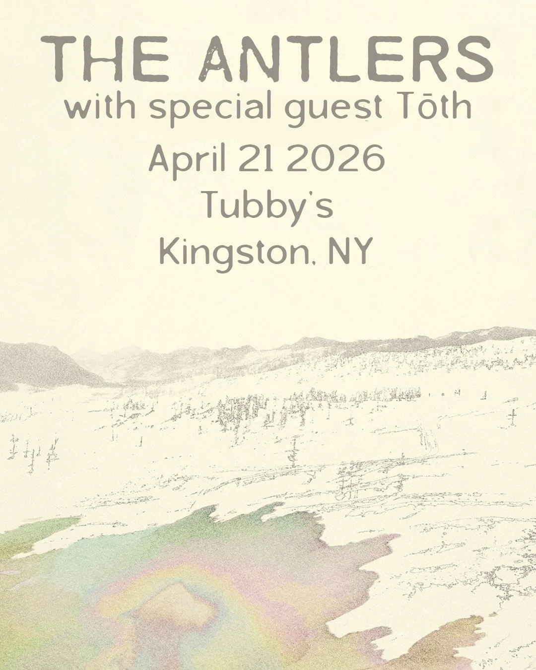 THE ANTLERS +  with special guest Tōth