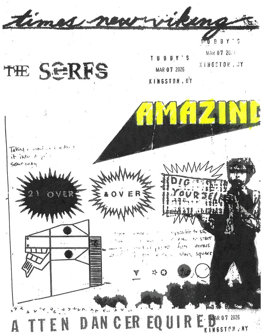 TIMES NEW VIKING + THE SERFS