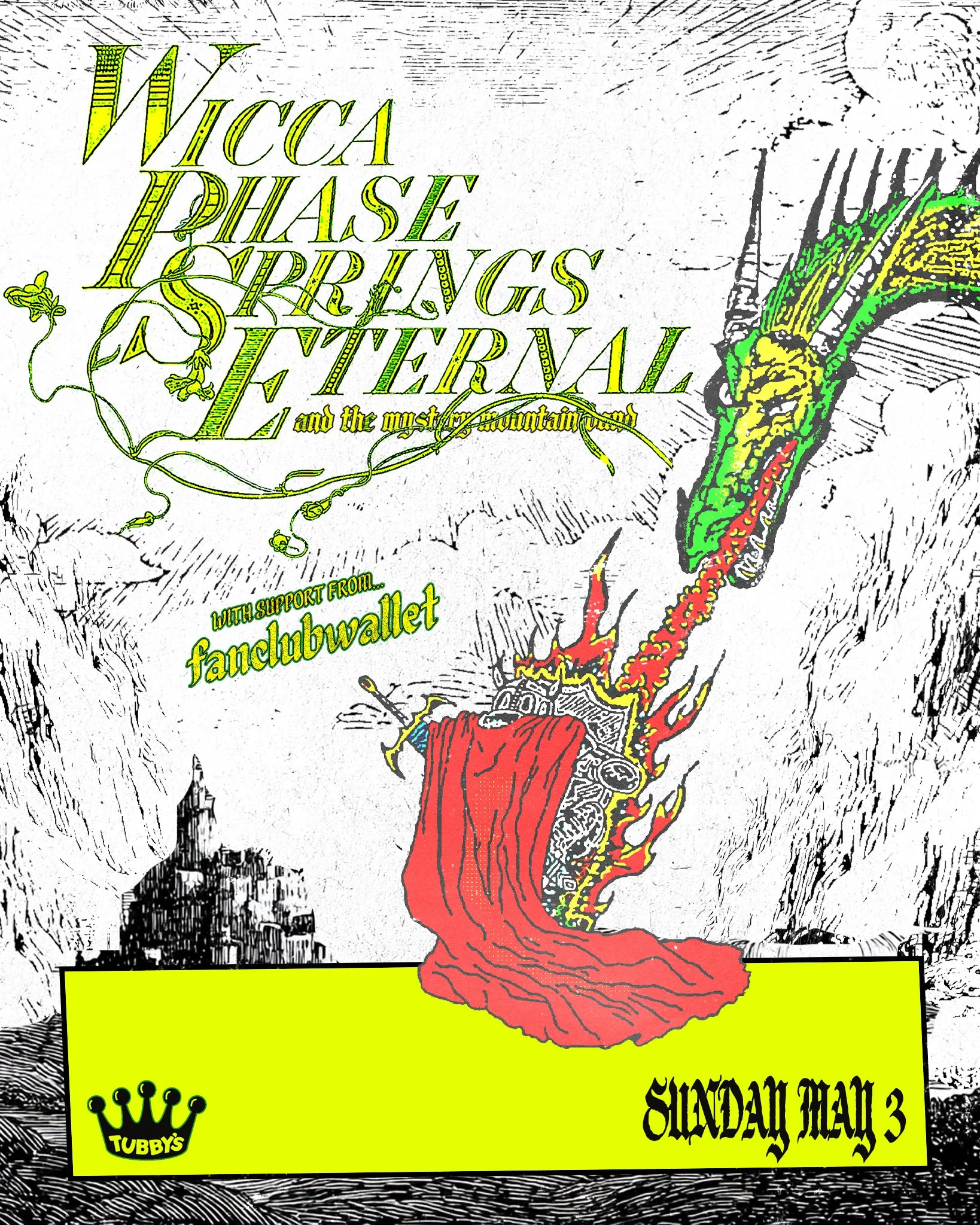 WICCA PHASE SPRINGS ETERNAL &amp;  The Mystery Mountain Band + fanclubwallet