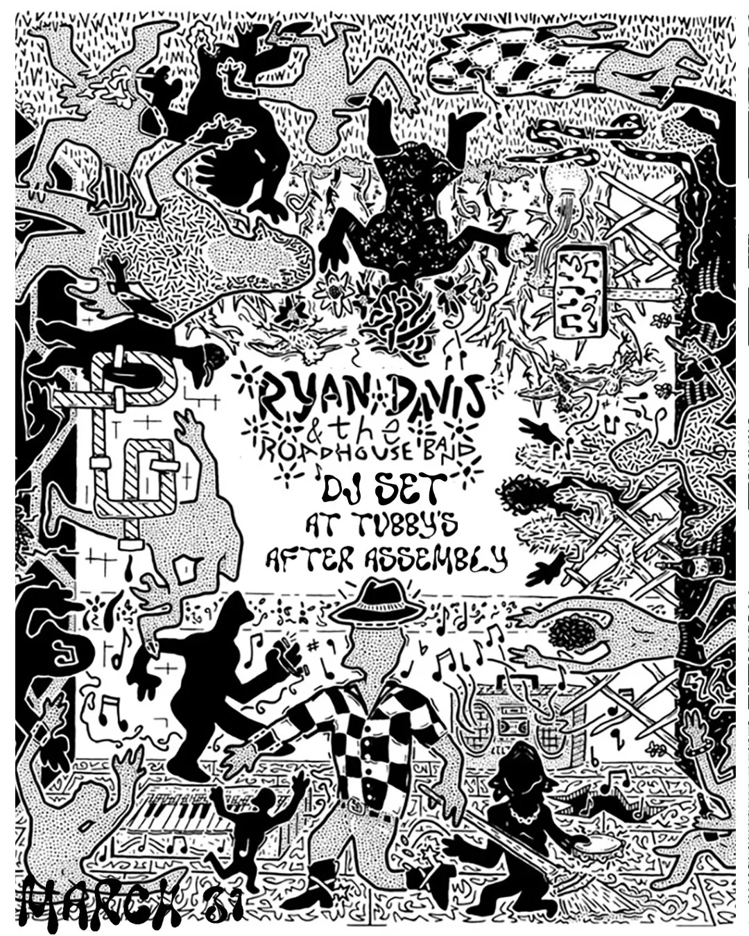 AFTER PARTY FOR RYAN DAVIS &amp; THE ROADHOUSE BAND + ROSALI