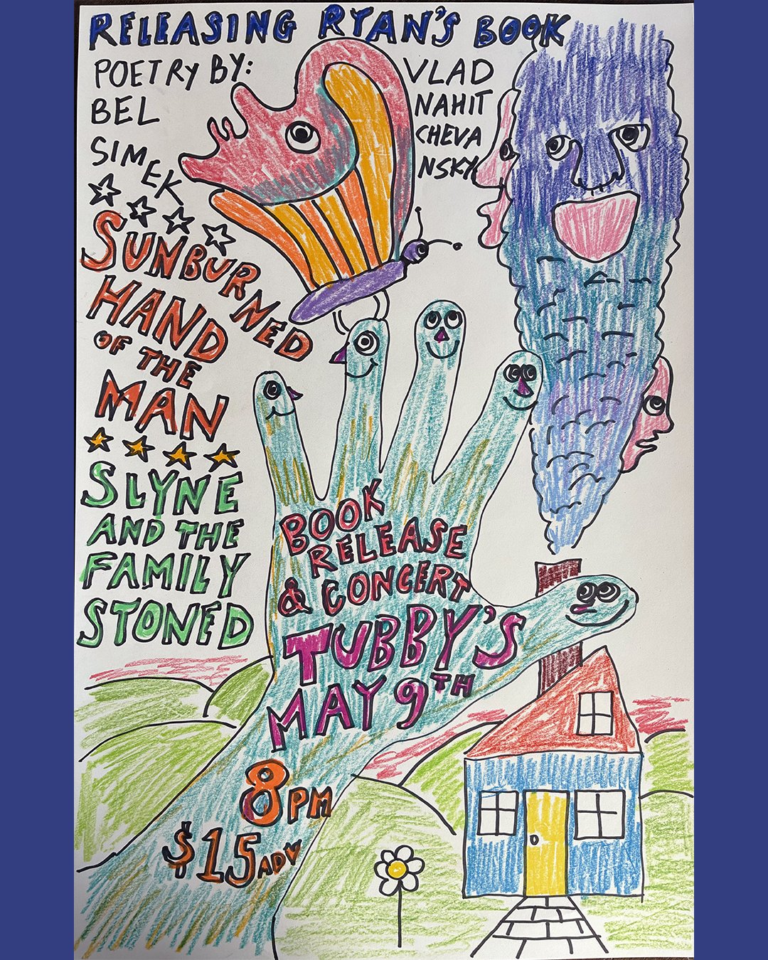 RYAN SKRABALAK (BOOK RELEASE) with Sunburned Hand of the Man + Slyne &amp; The Family Stoned 