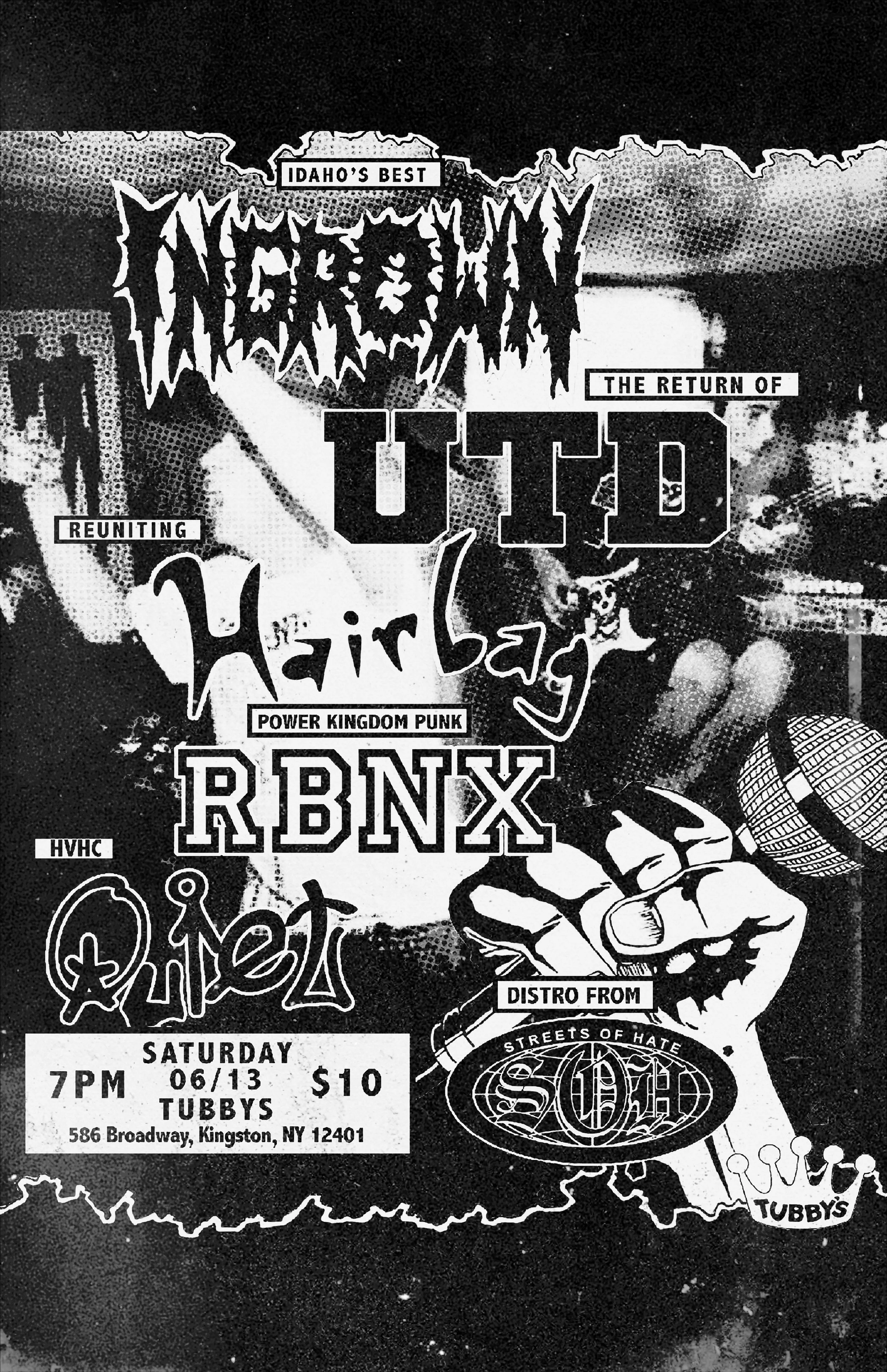 INGROWN + UTD + HAIRBAG + RBNX + QUIET