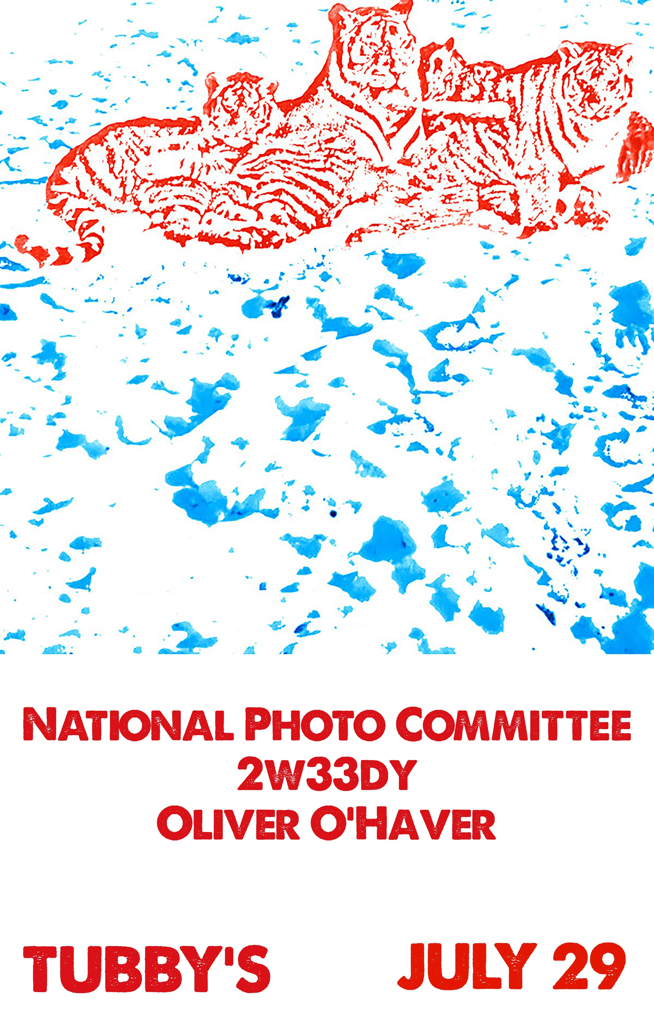  NATIONAL PHOTO COMMITTEE + 2W33DY + OLIVER O'HAVER (CANCELLED)