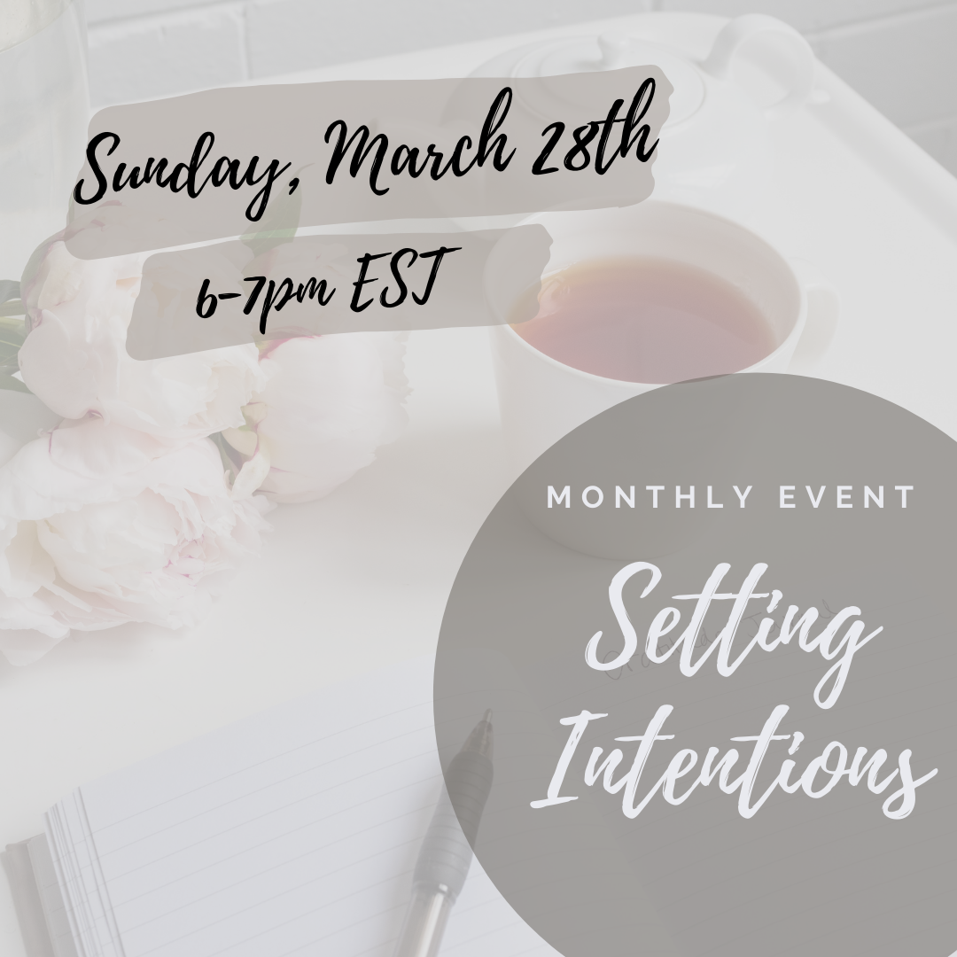 Setting Intentions