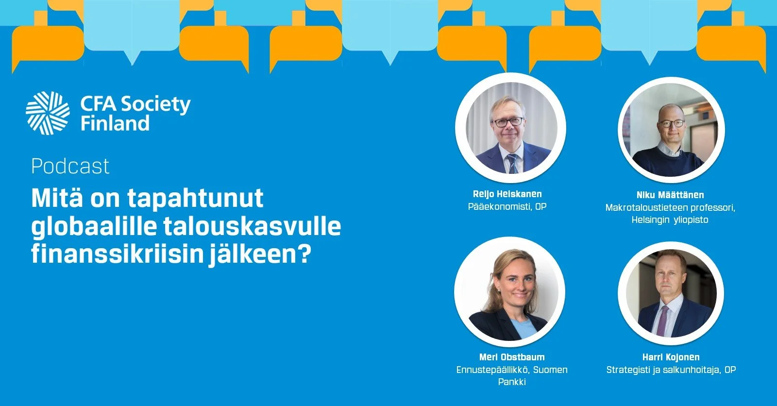 CFA Society Finlandin uusi podcast -jakso julkaistu!