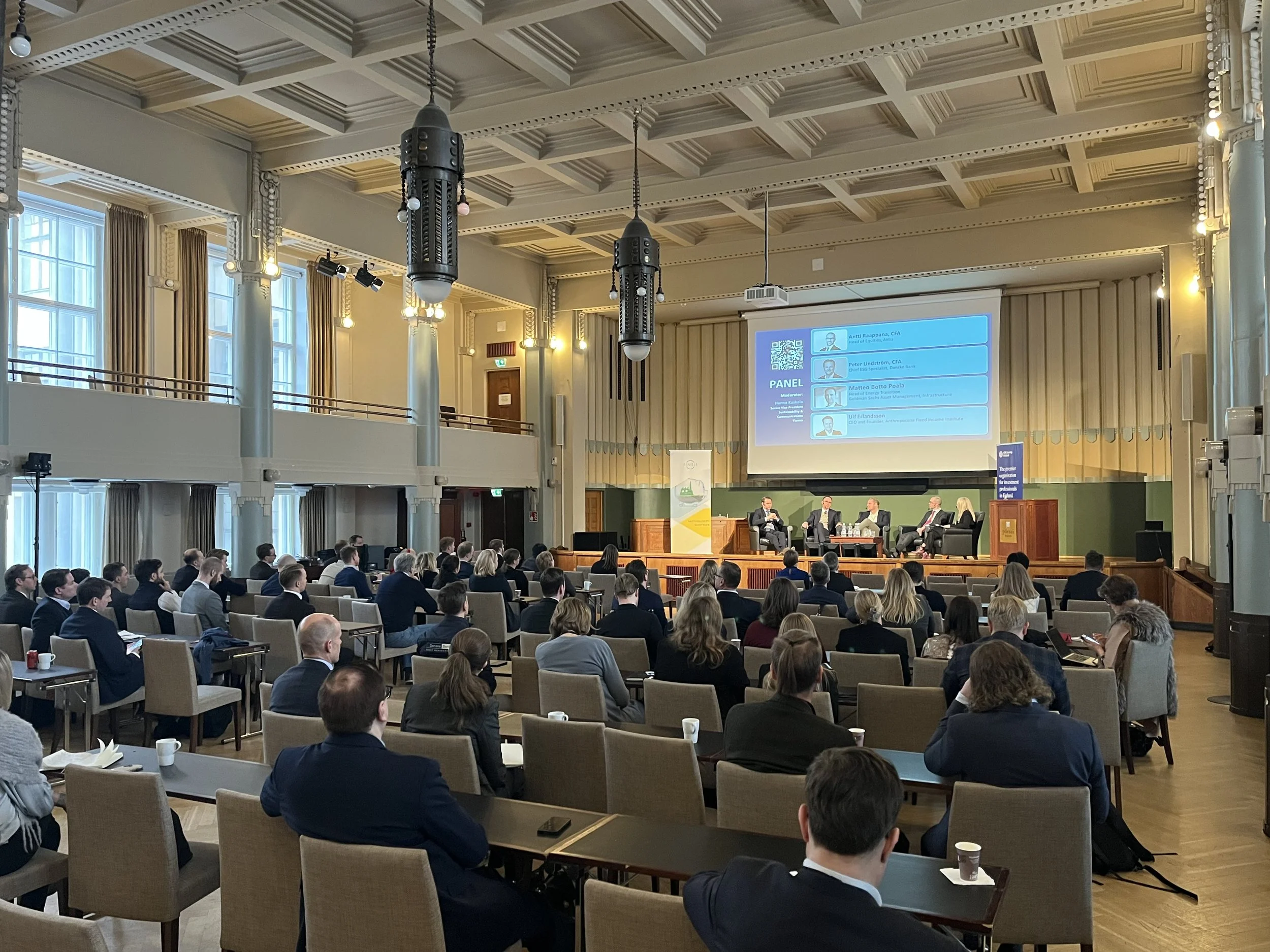 Energy Transition and Investing -seminar brought together industry experts at Pörssitalo 