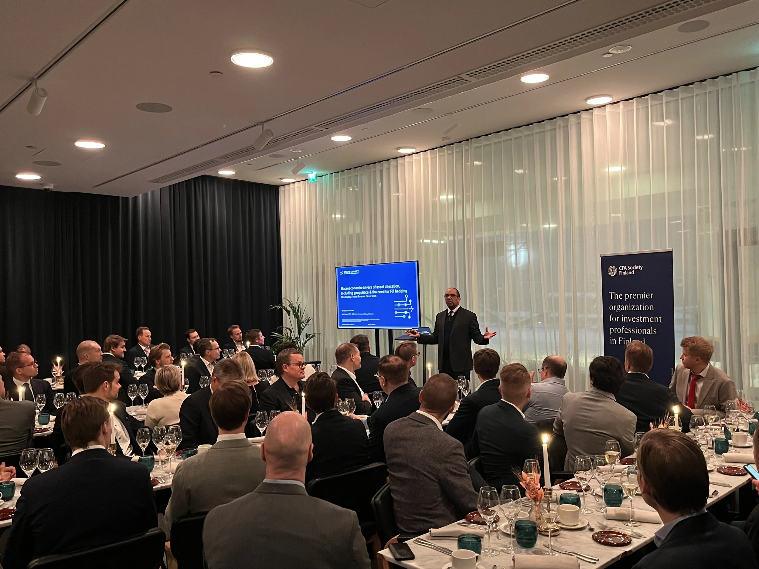 Forecast Dinner 2026 gathered members end of February 