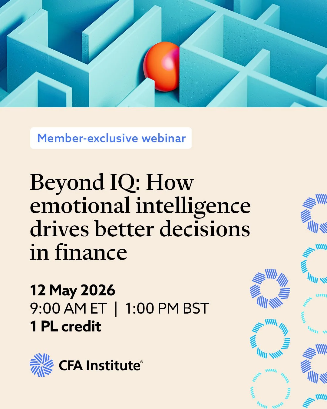 Beyond IQ: How emotional intelligence drives better decisions in finance, 12.5.2026