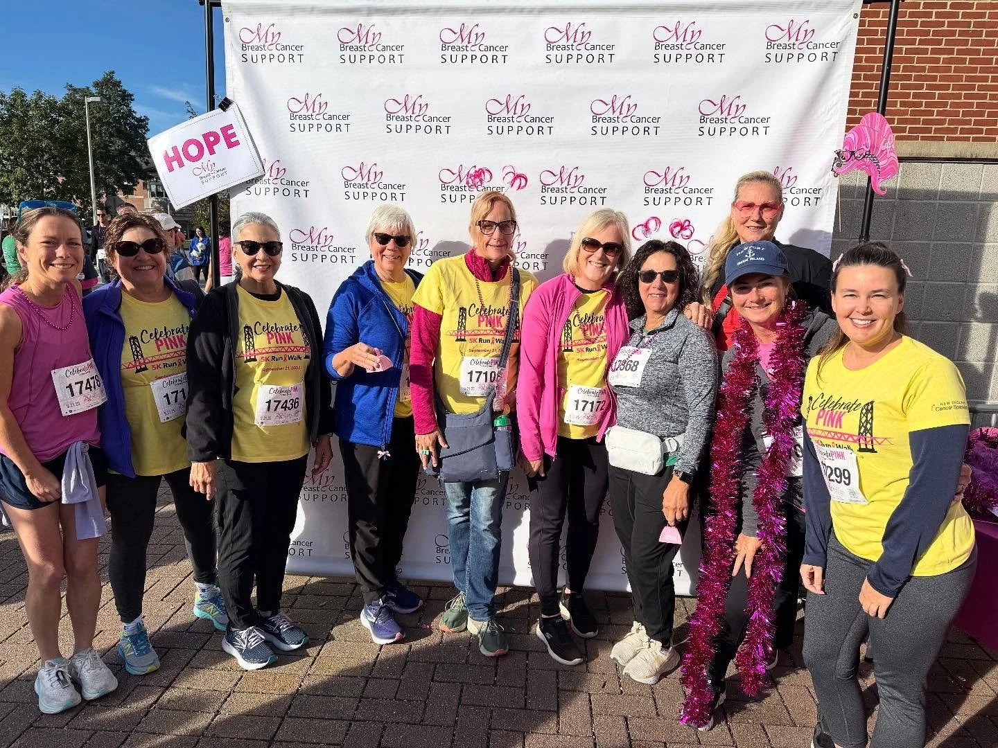 We were honored to be a part of the Celebrate Pink 5K! It was a beautiful day spent with an amazing group of women! #gfwc #gfwcnh #mybreastcancersupport #celebratepink5k #portsmouthnh