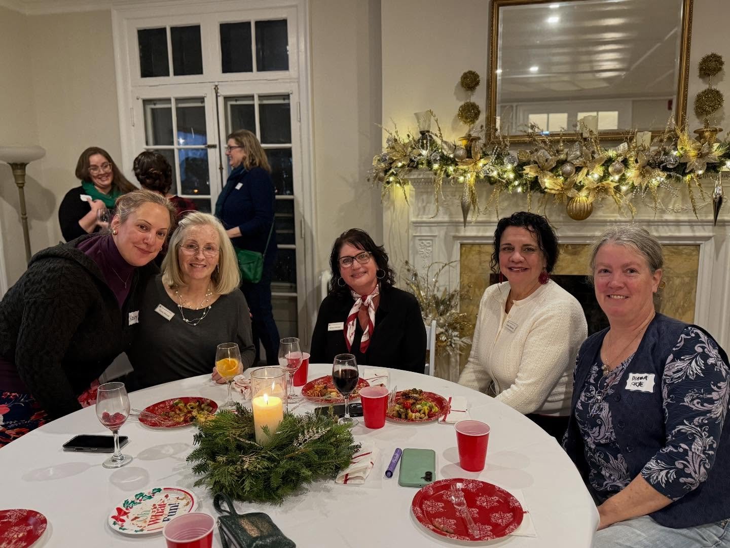 A wonderful night to celebrate the season with the members of the PWCC! We sponsored 30 senior citizens this year through Rockingham County Meals on Wheels &amp; Nutrition and collected over $1,675.00 in gift cards to help them with groceries through