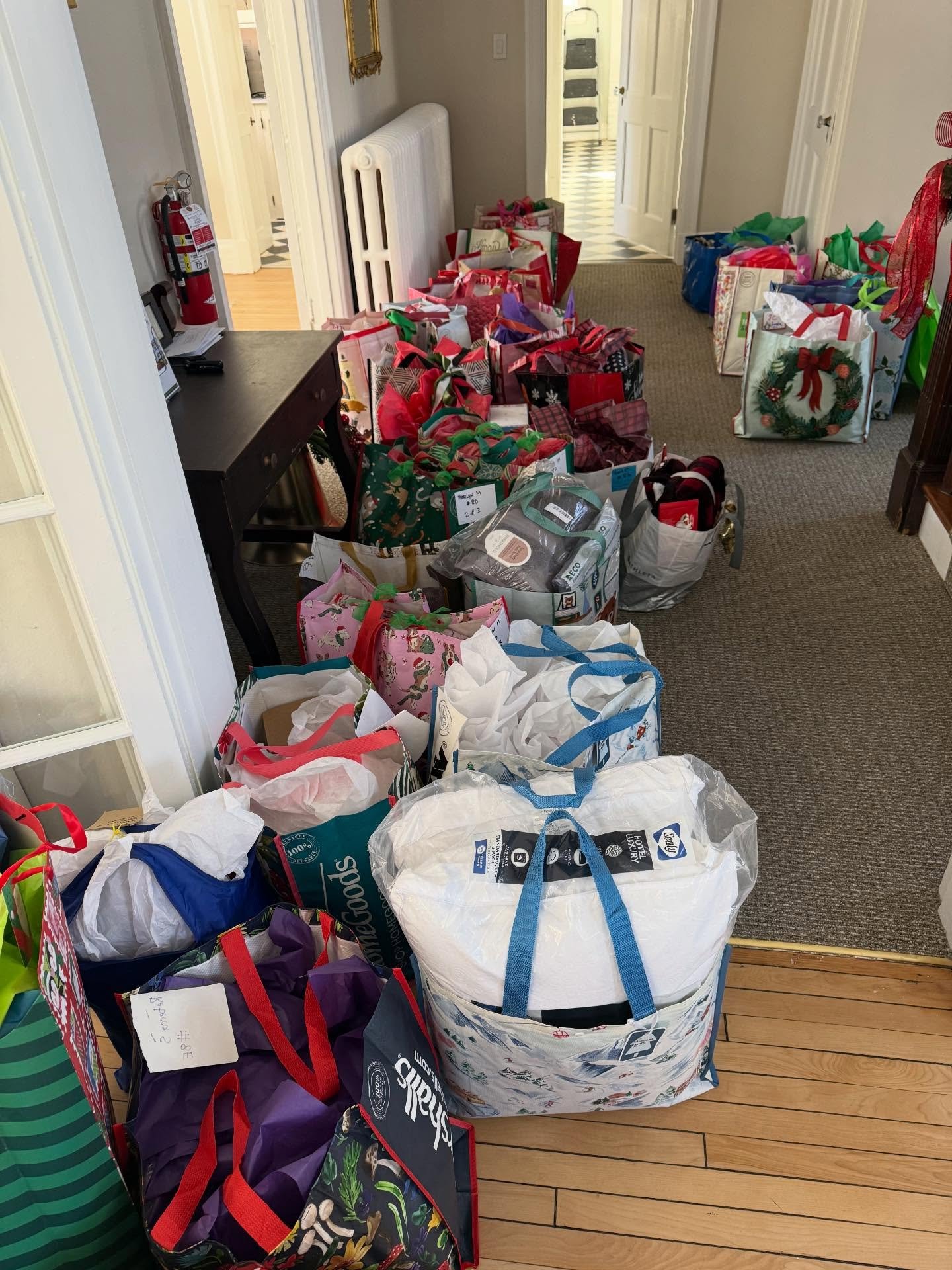 Our holiday gifts are on Santa&rsquo;s sleigh headed to Rockingham County Meals on Wheels &amp; Nutrition. This year the PWCC fulfilled the wishlist&rsquo;s for 30 low-income senior citizens. The lists included warm blankets, hats, mittens, slippers,