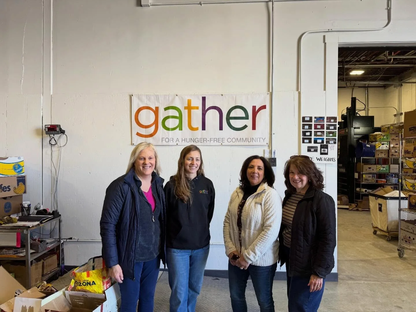 Thank you to everyone who helped support our Goods for Gather Drive! Our volunteers delivered 3 car loads of food and personal care items today! #gathernh #gfwc #gfwcnh #portsmouthnh #seacoastnh