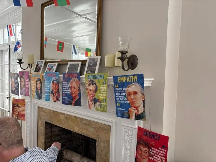 🇺🇸🇬🇧🇺🇦🇨🇦🇮🇹We celebrated International Women&rsquo;s Day today at the Portsmouth Women&rsquo;s City Club city with international dishes, followed by a 60-minute panel with local women authors and moderated by Portsmouth Book Nook owner, Ashl