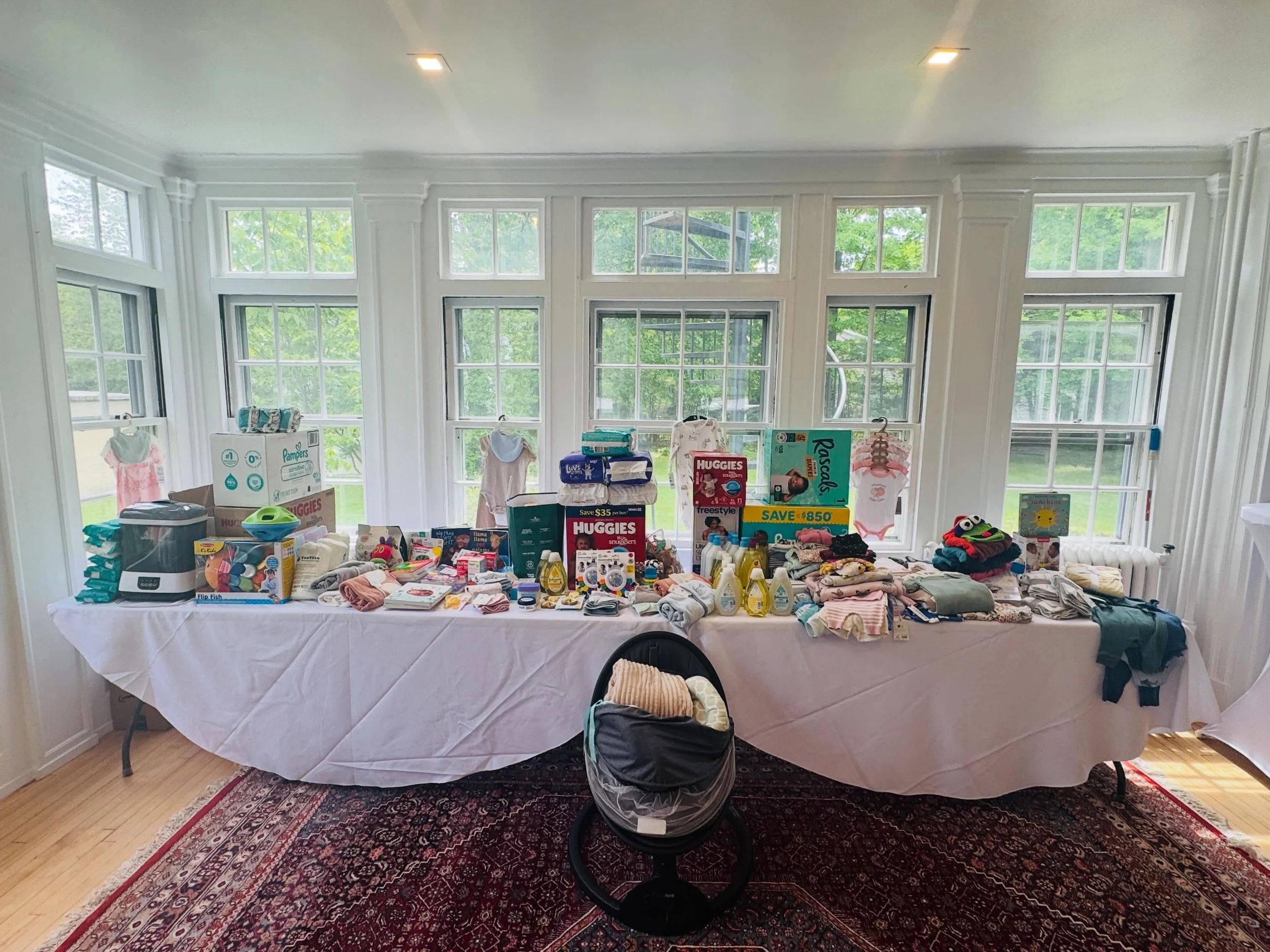 🍼🐣💕A big thank you to everyone who donated baby items for our collection for Families First! #familiesfirst #gfwc #gfwcnh #portsmouthnh #seacoastnh