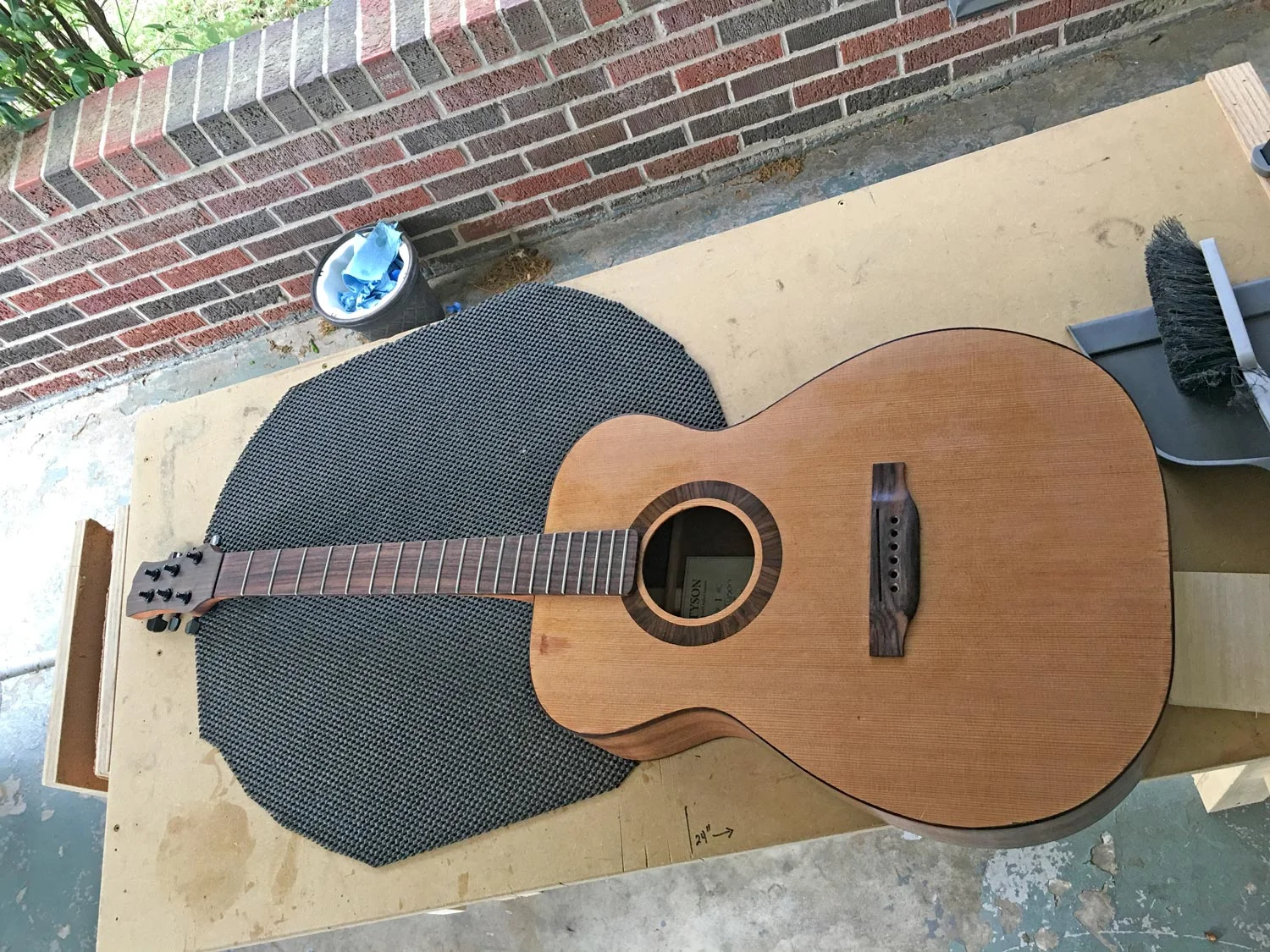 #1-The Final Chapter (in Which a Hole is Drilled in a Newly Built Guitar)