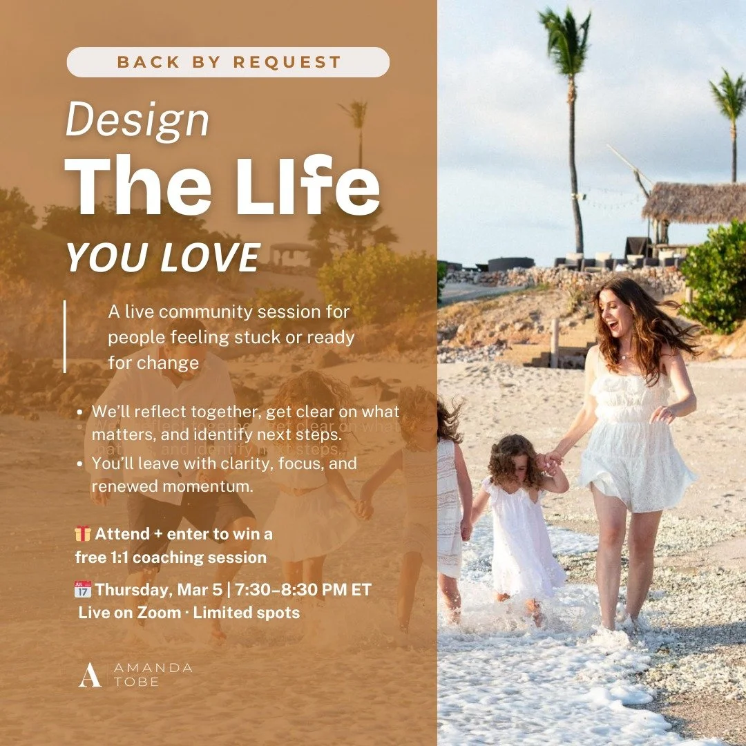 In a couple of days, on Thursday March 5, we&rsquo;ll be live on Zoom for another Design the Life You Love session.

We&rsquo;ll spend a focused hour stepping back from the day to day and looking at the bigger picture. We&rsquo;ll use the Wheel of Li