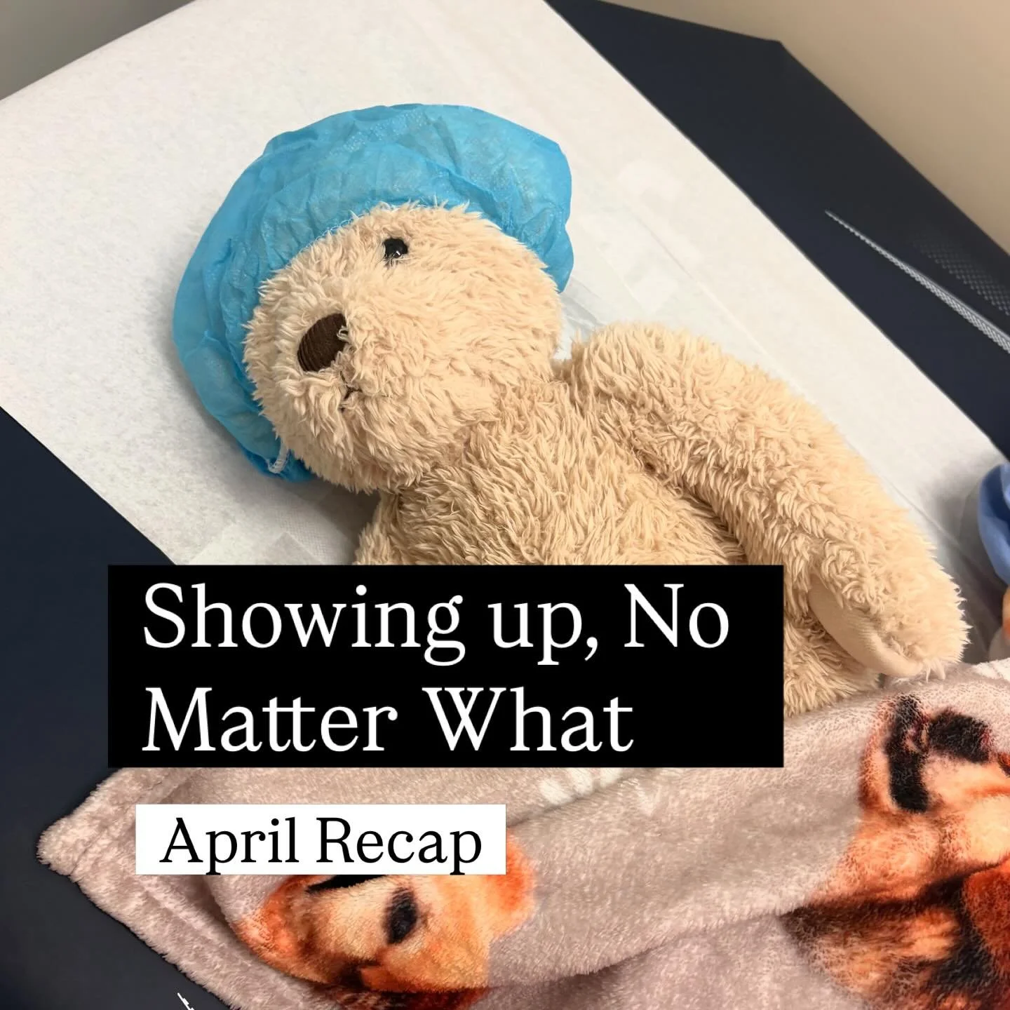 April didn&rsquo;t look polished. 

It looked like early mornings, hospital recovery, missed routines, and full days that pulled me away from the plans I thought I&rsquo;d keep.

It asked for patience. It asked for flexibility. It asked for energy I 
