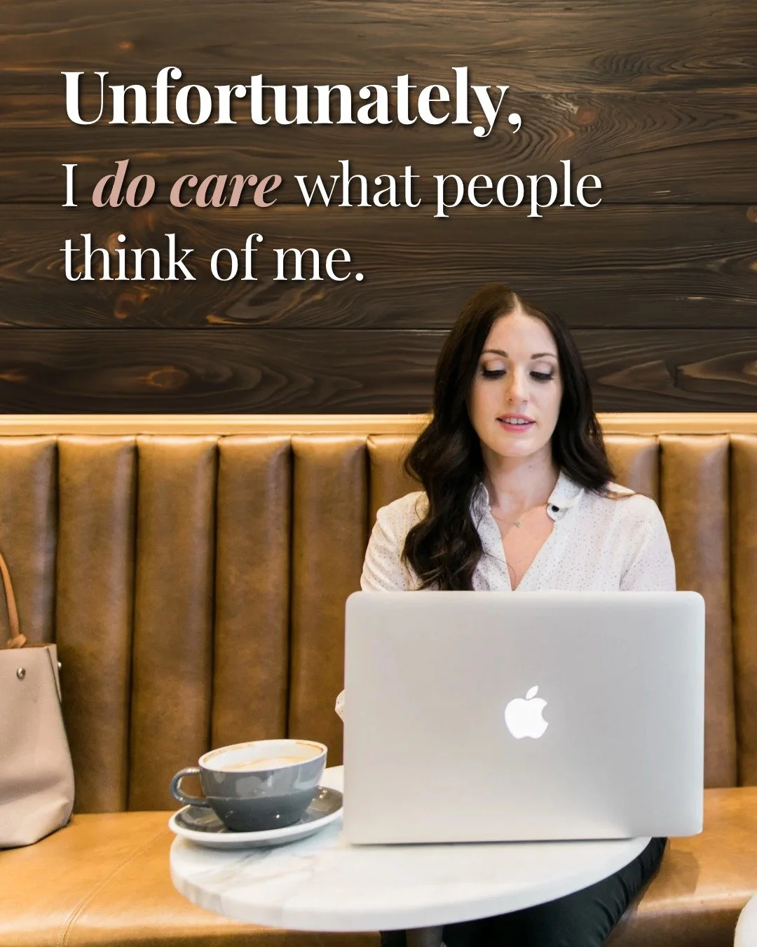 There&rsquo;s a lot of advice out there about learning to &ldquo;stop caring what other people think.&rdquo;

I&rsquo;m not sure that&rsquo;s particularly realistic.

Of course we care what people think of us. I think most of us do.

We care whether 