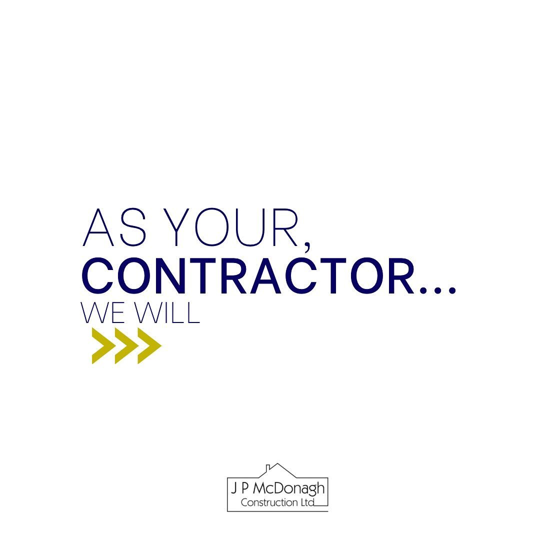 What we will and won&rsquo;t do as your building contractor //JPM 
.
.
.
.
.
#homerenovation #jpmcdonaghconstruction #buildingcompany #ukbuilders #huddersfieldbuilder #buildingcontractor #buildingservices #constructionservices