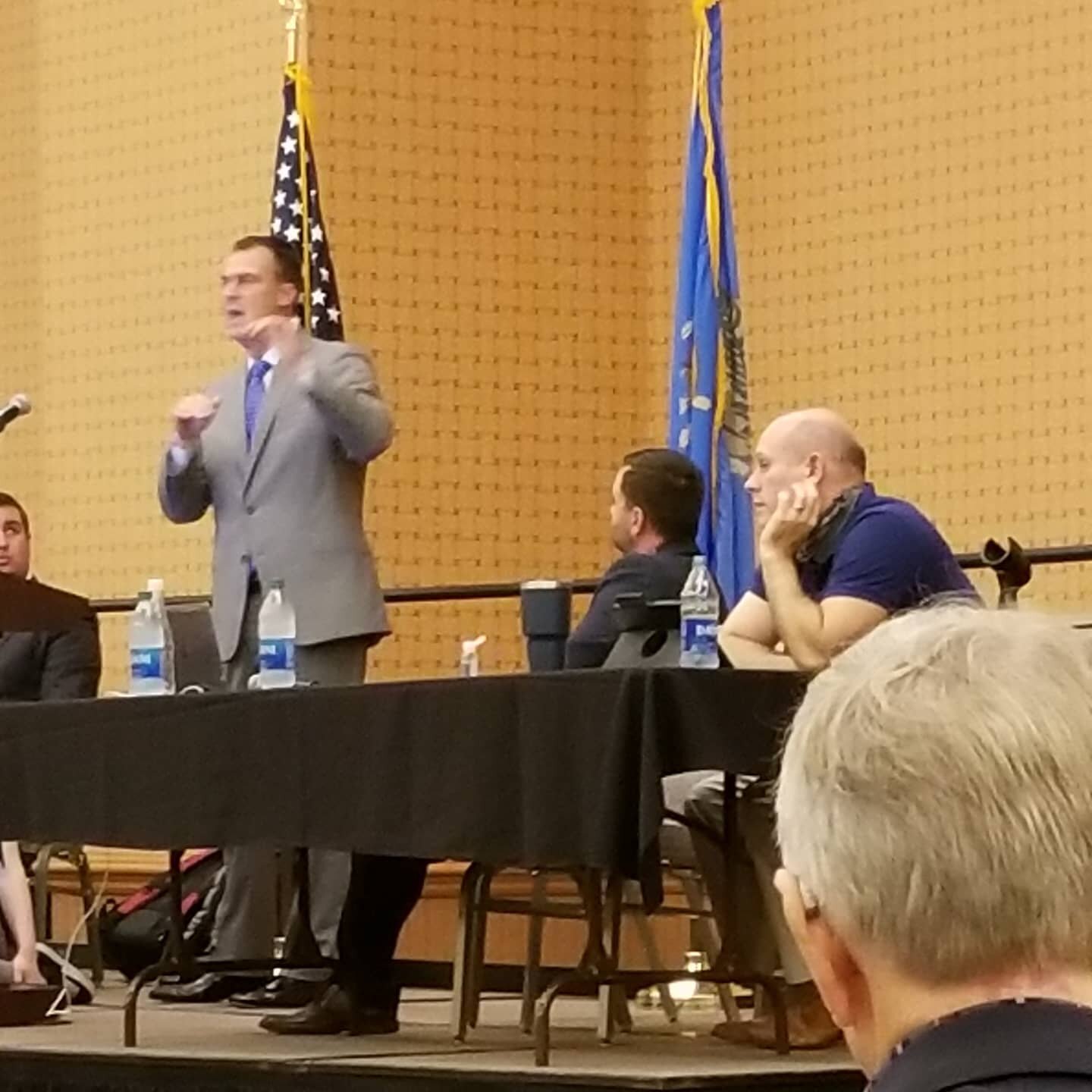 Governor Kevin Stitt at the Oklahoma Republican Convention.